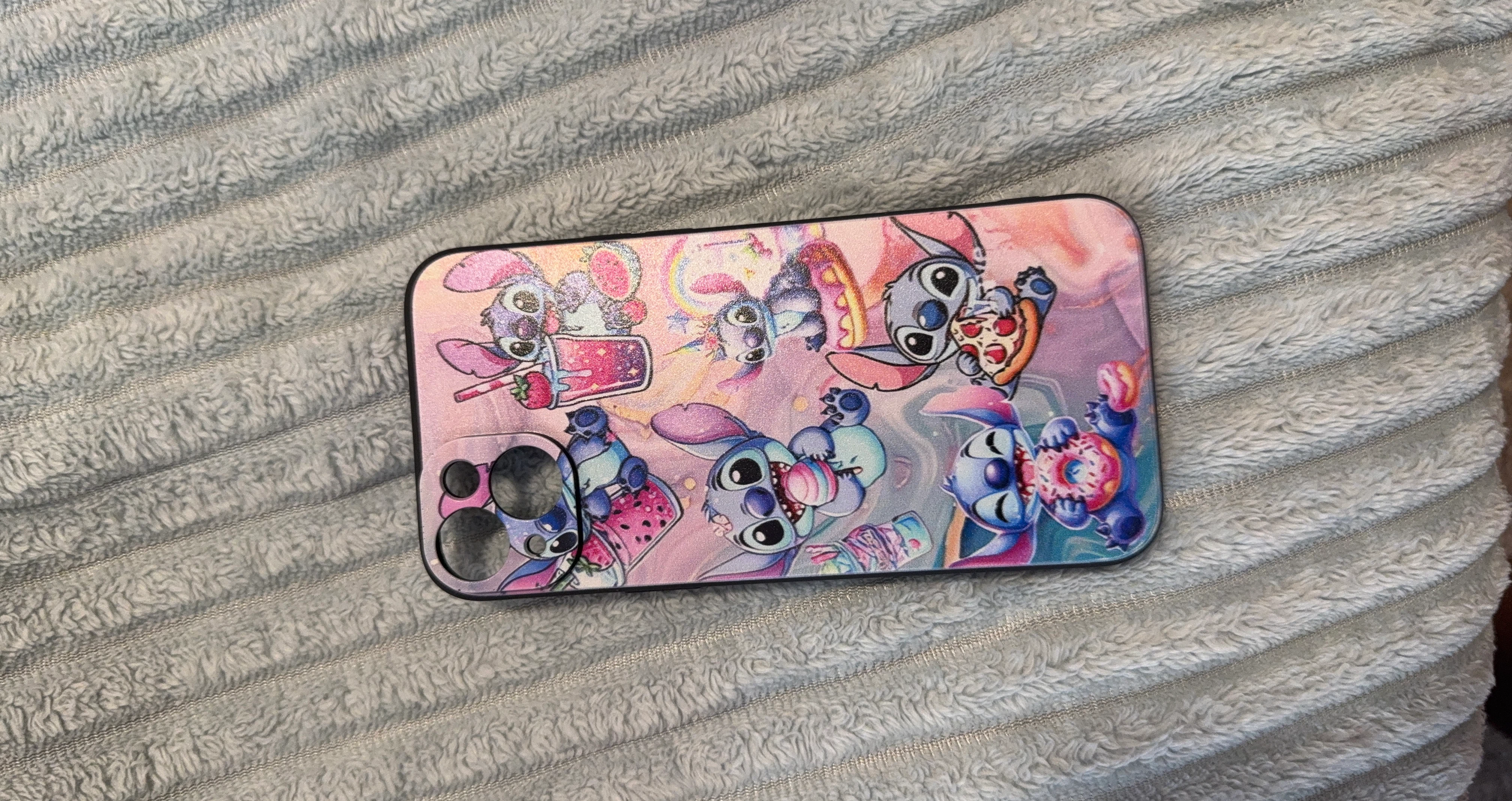 Phone Case with Stitch Characters