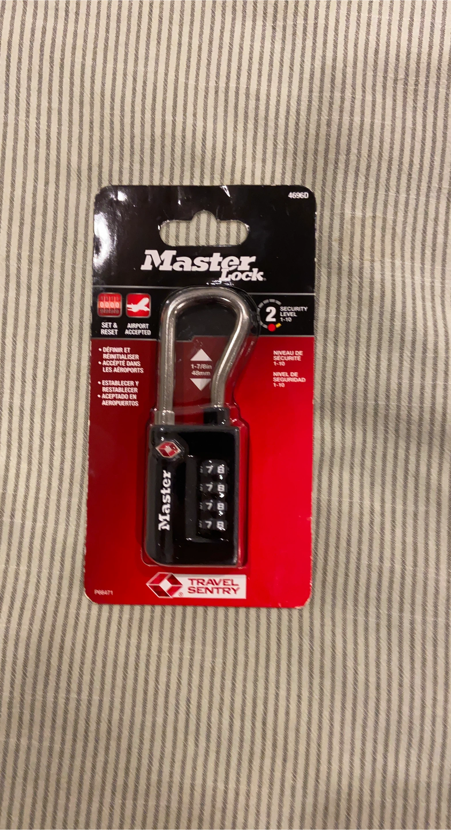 Master Lock Travel Sentry Combination Lock