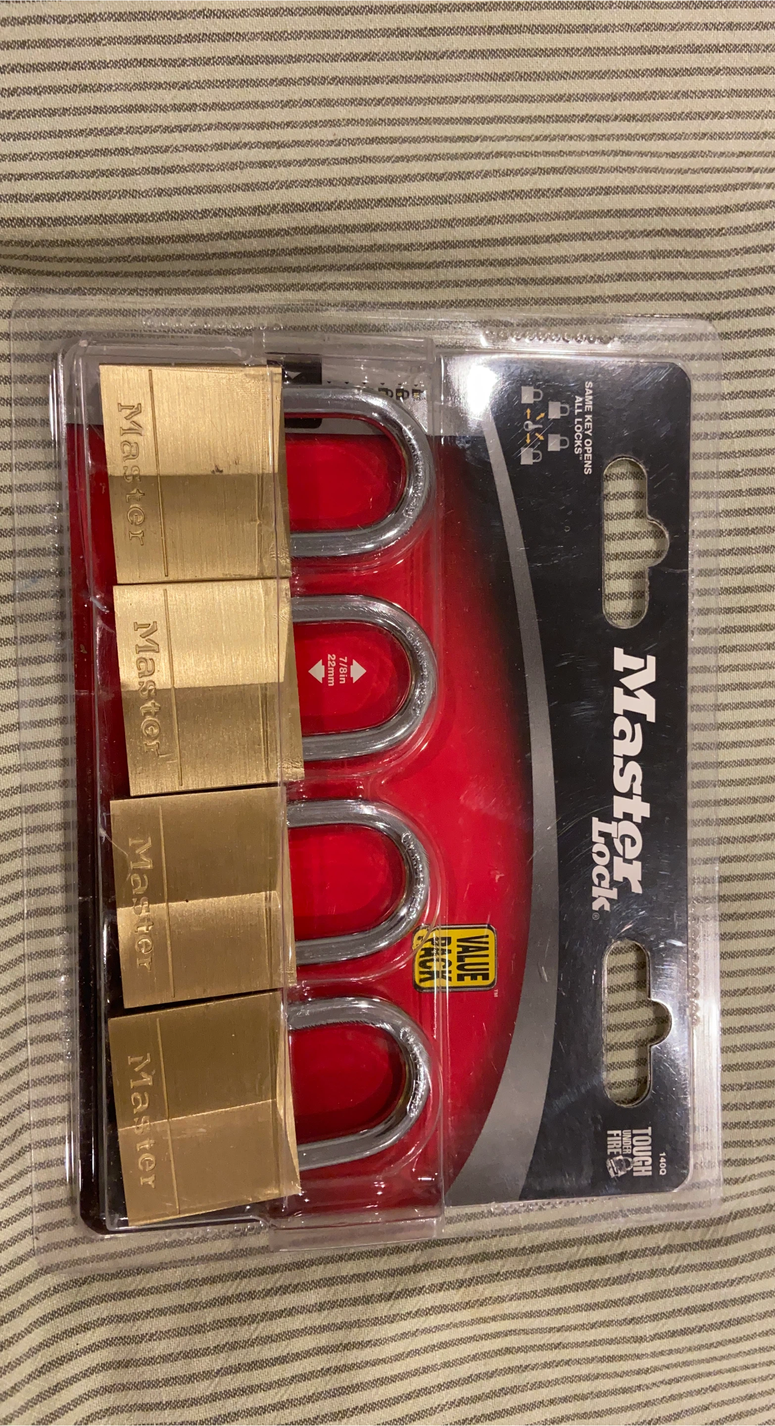 Master Lock 4-Pack Padlocks
