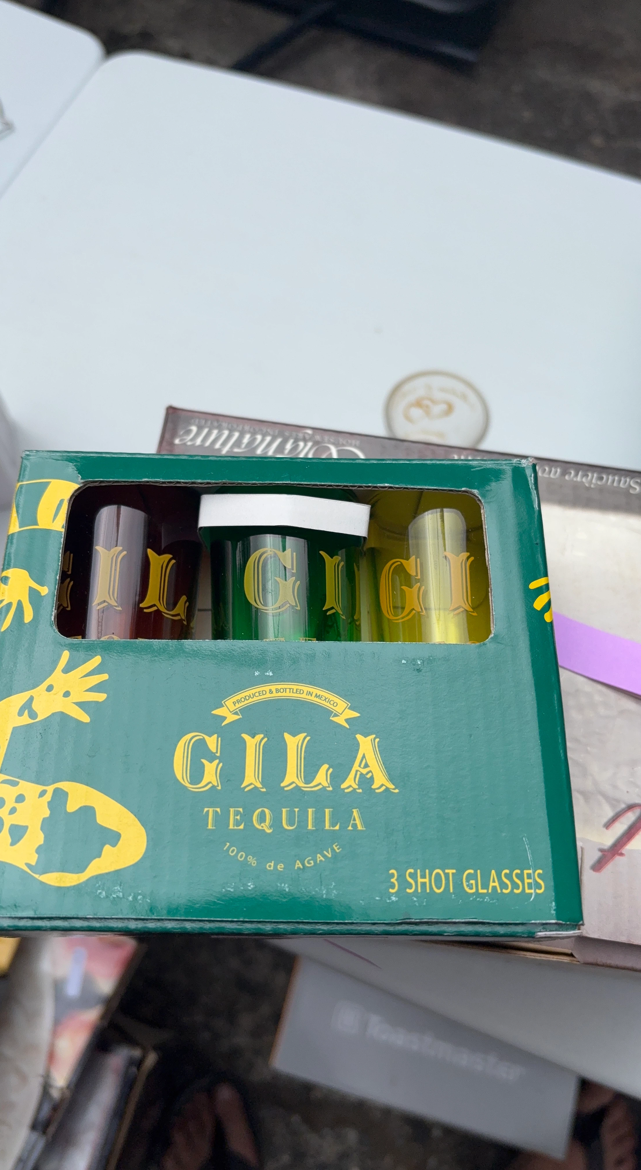 Gila Tequila 3 Shot Glasses Set