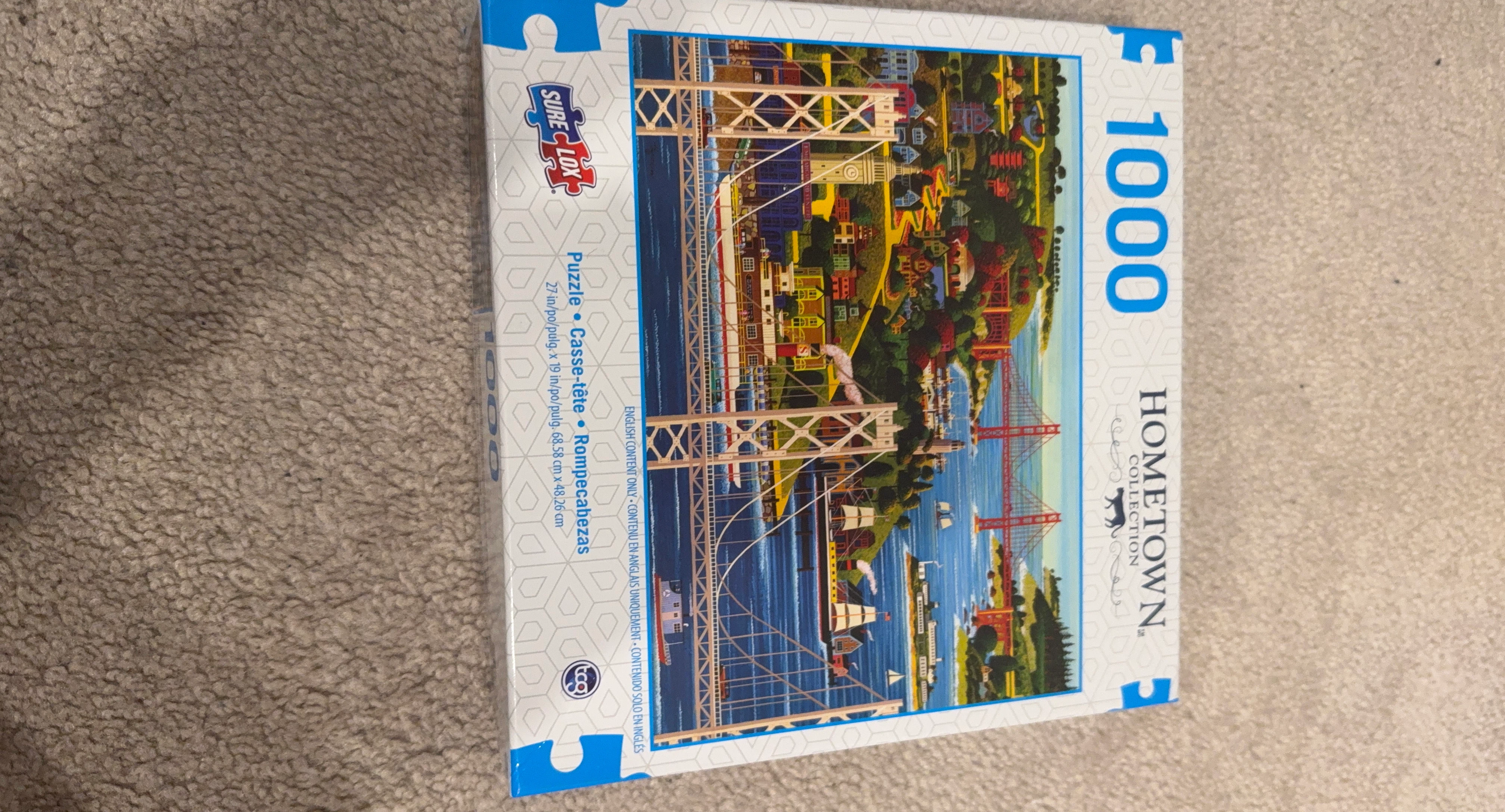 Sure Lox 1000 Piece Hometown Collection Puzzle