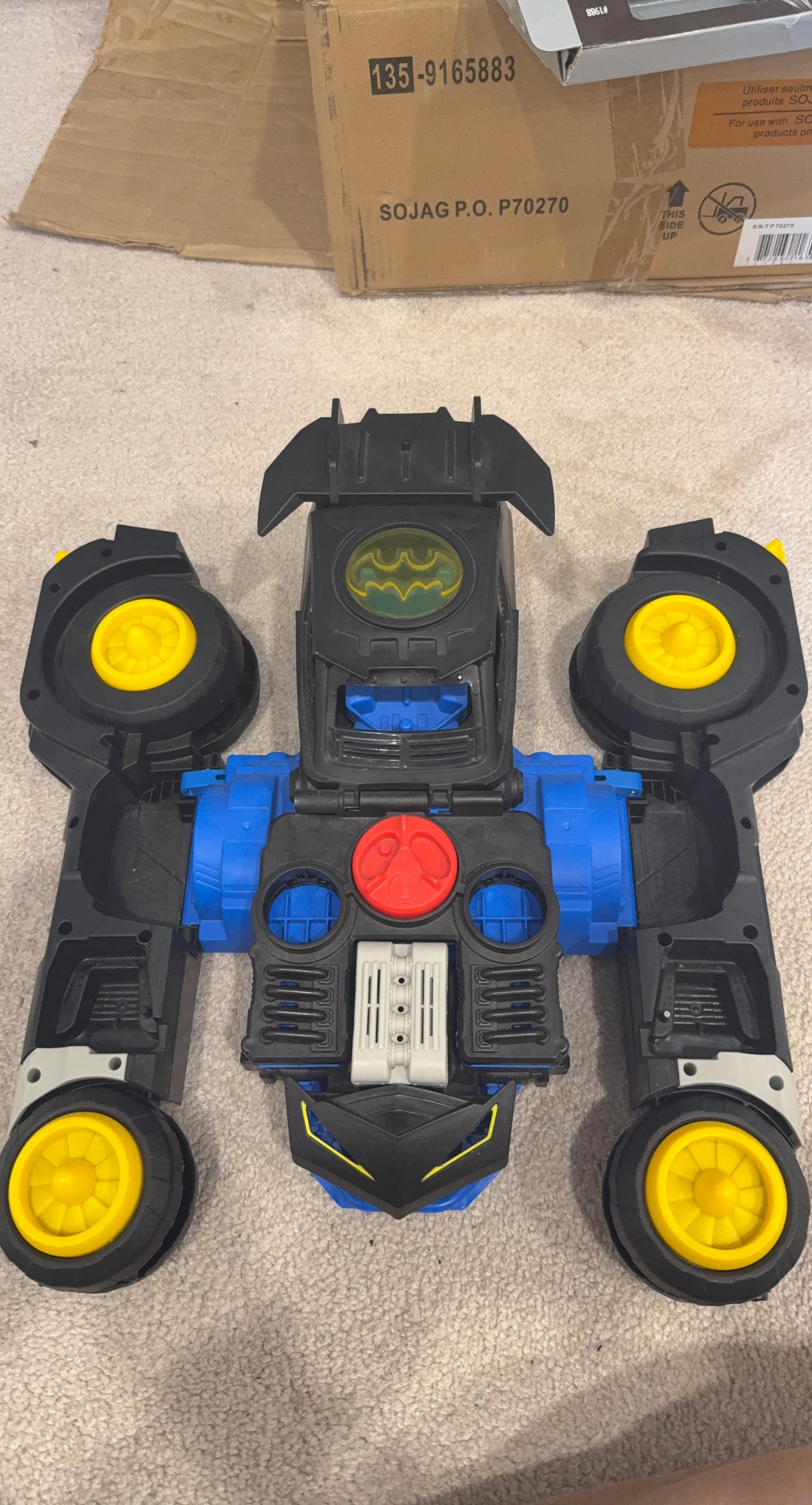 Batman Batmobile Transforming Toy
