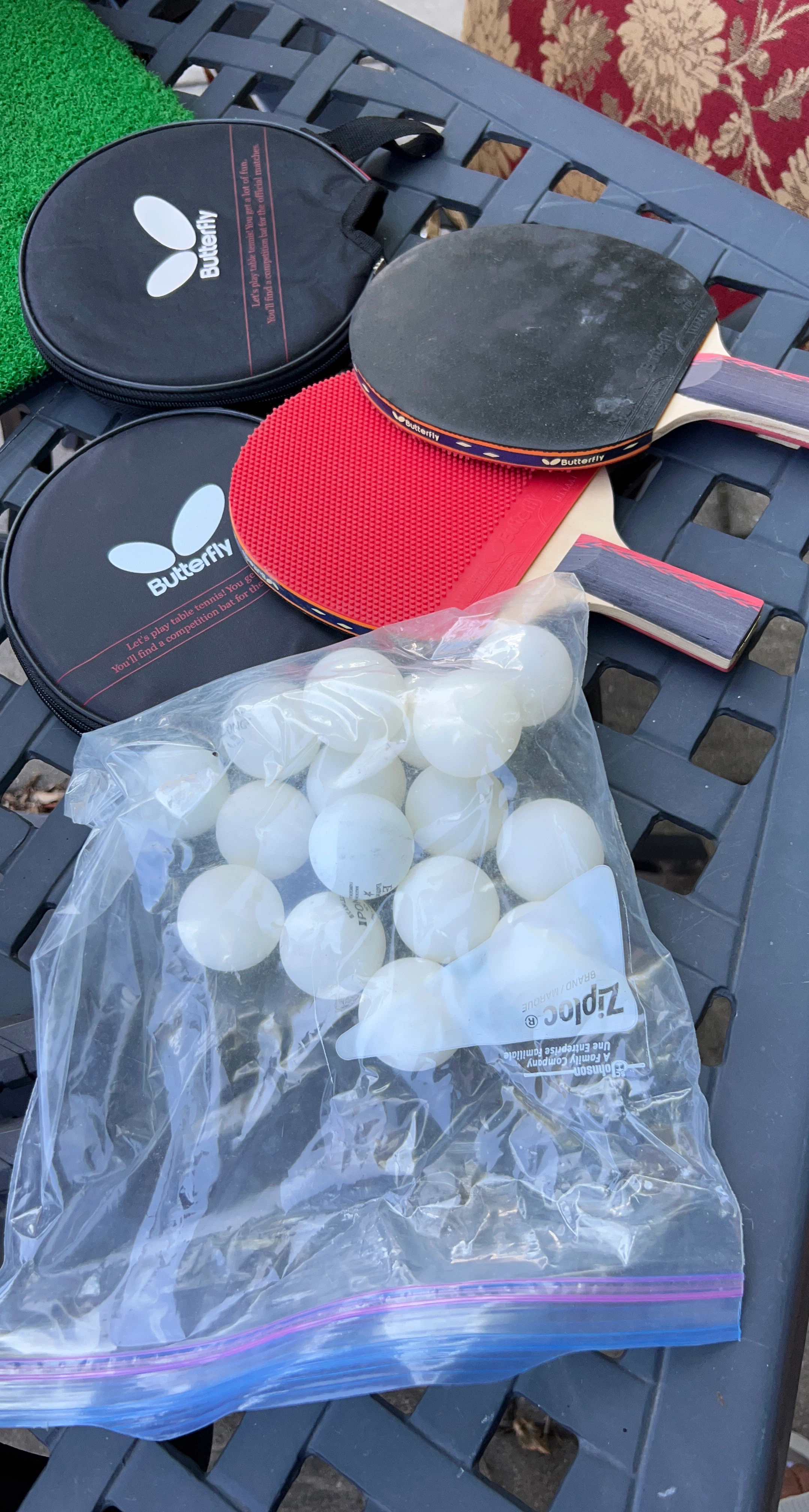 Butterfly Table Tennis Rackets and Balls