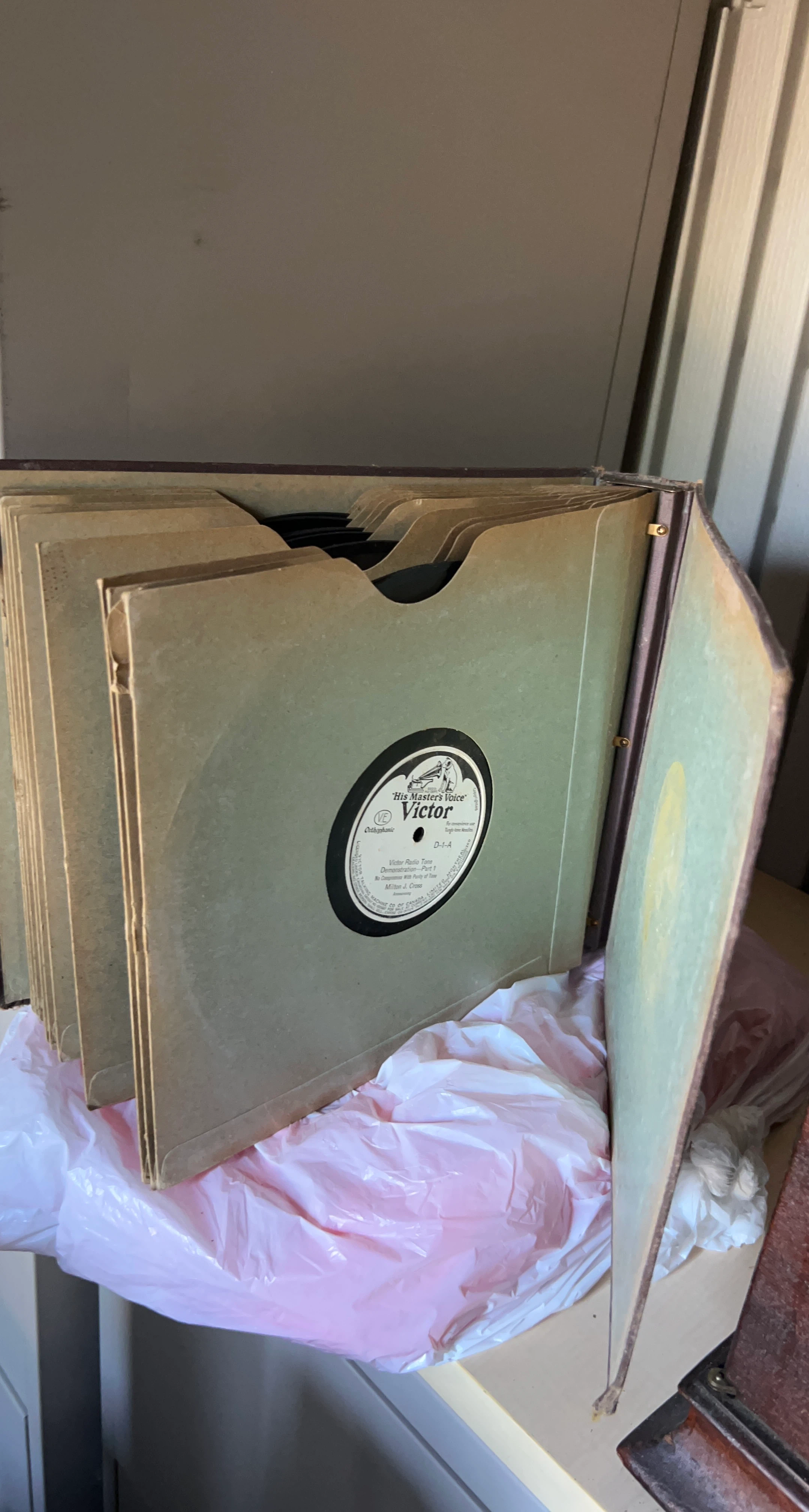 Victor Orthophonic "His Master's Voice" Vinyl Record