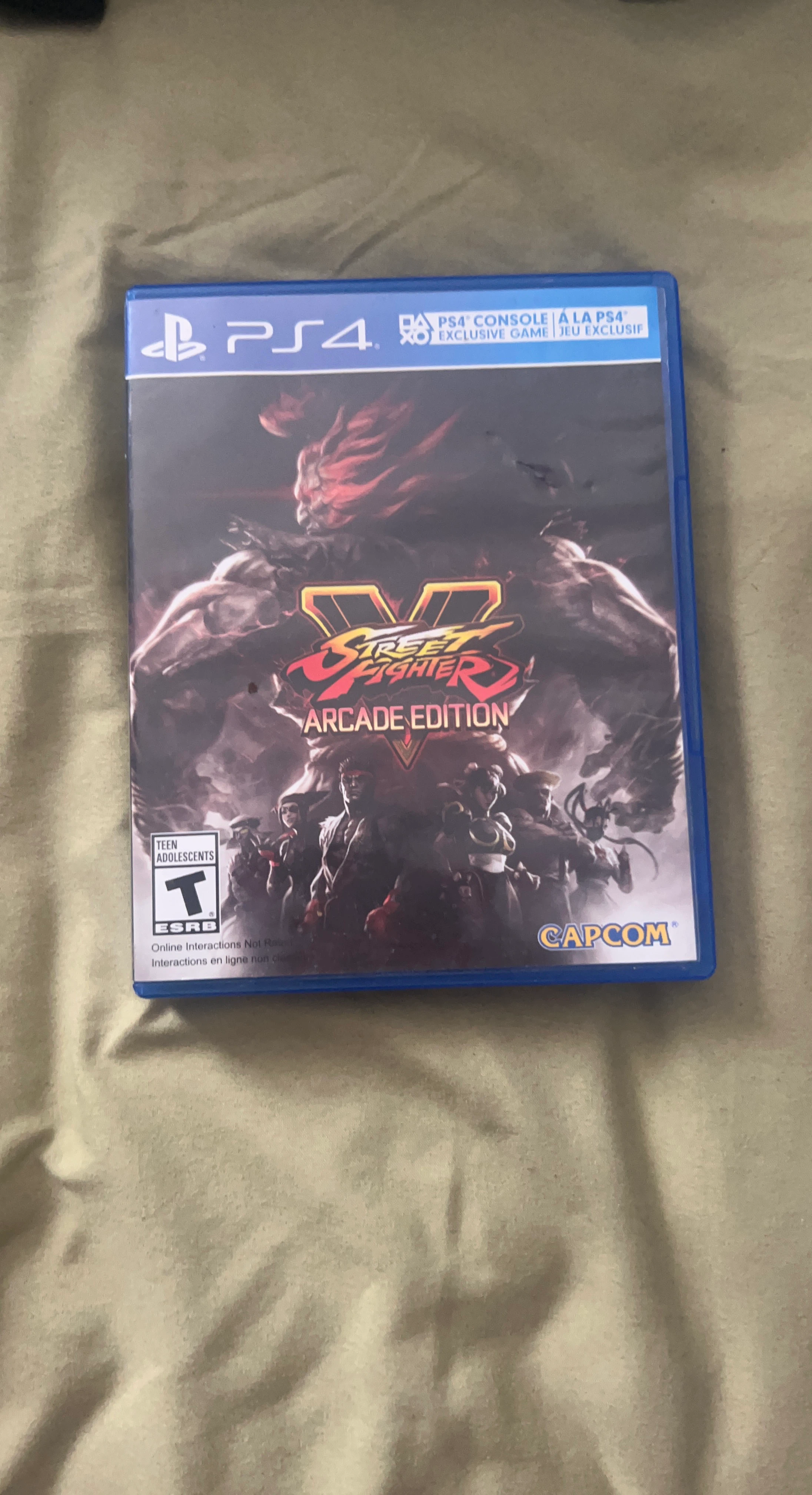 Street Fighter V Arcade Edition PS4 Game