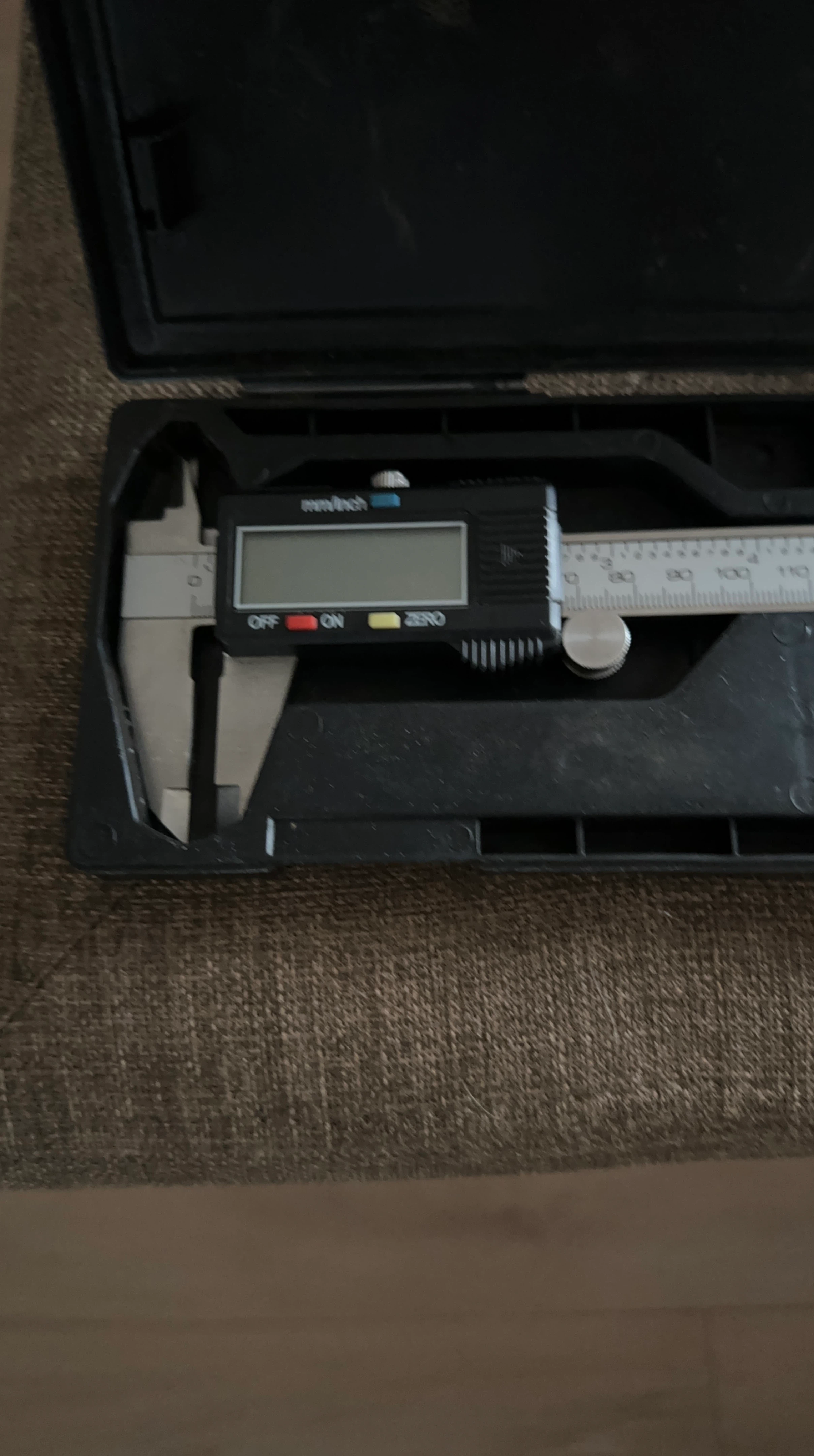Digital Caliper with Case