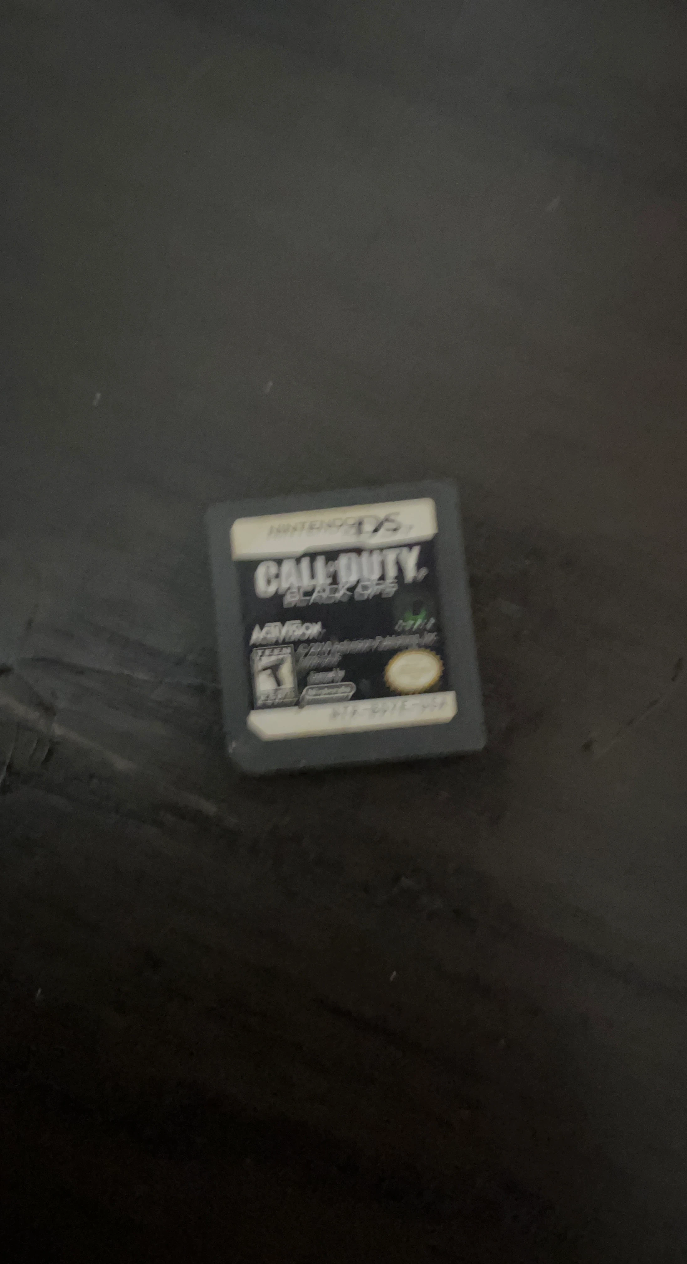 Nintendo DS Call of Duty Black Ops Game Cartridge
