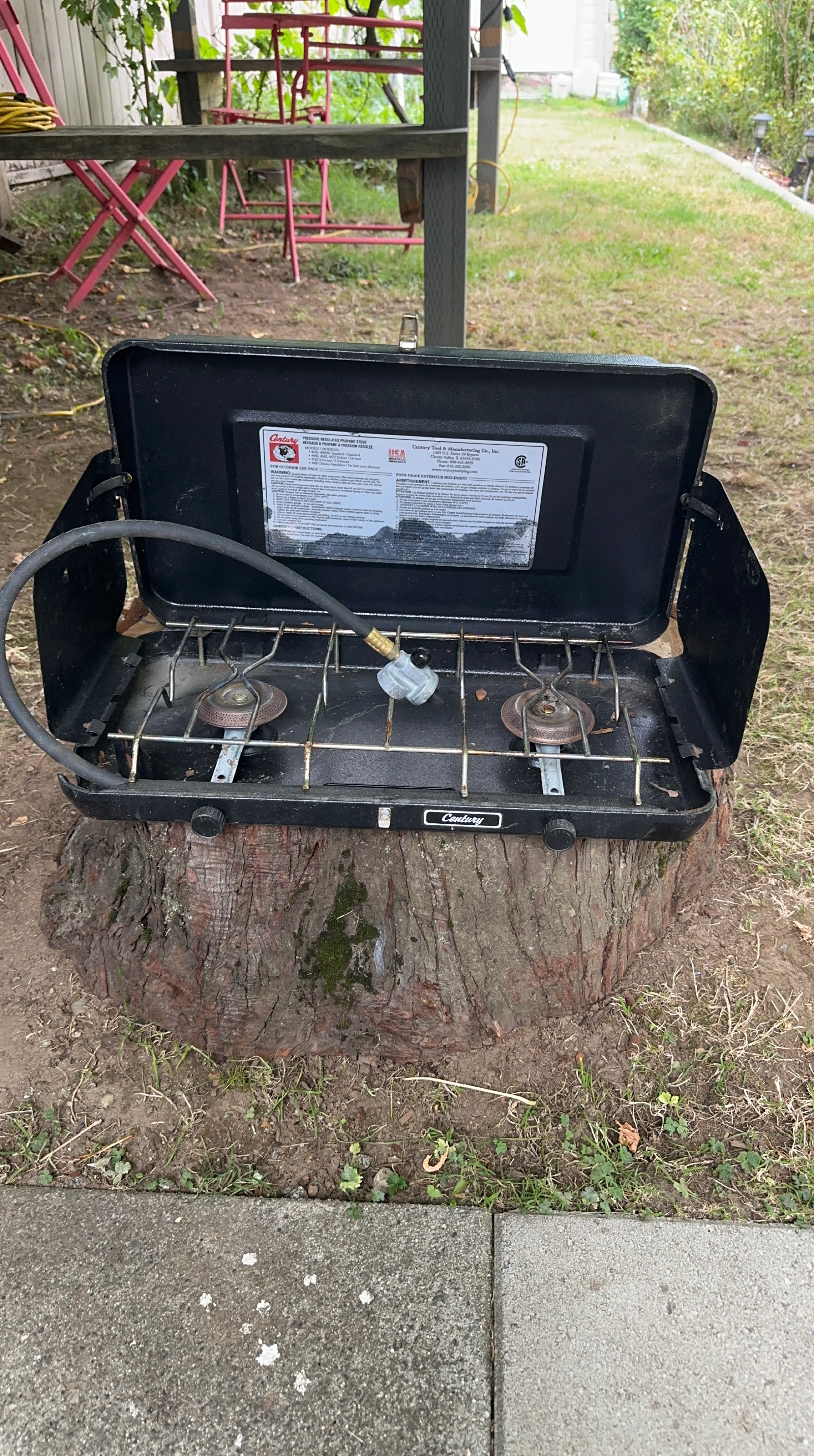 Century Propane Camp Stove