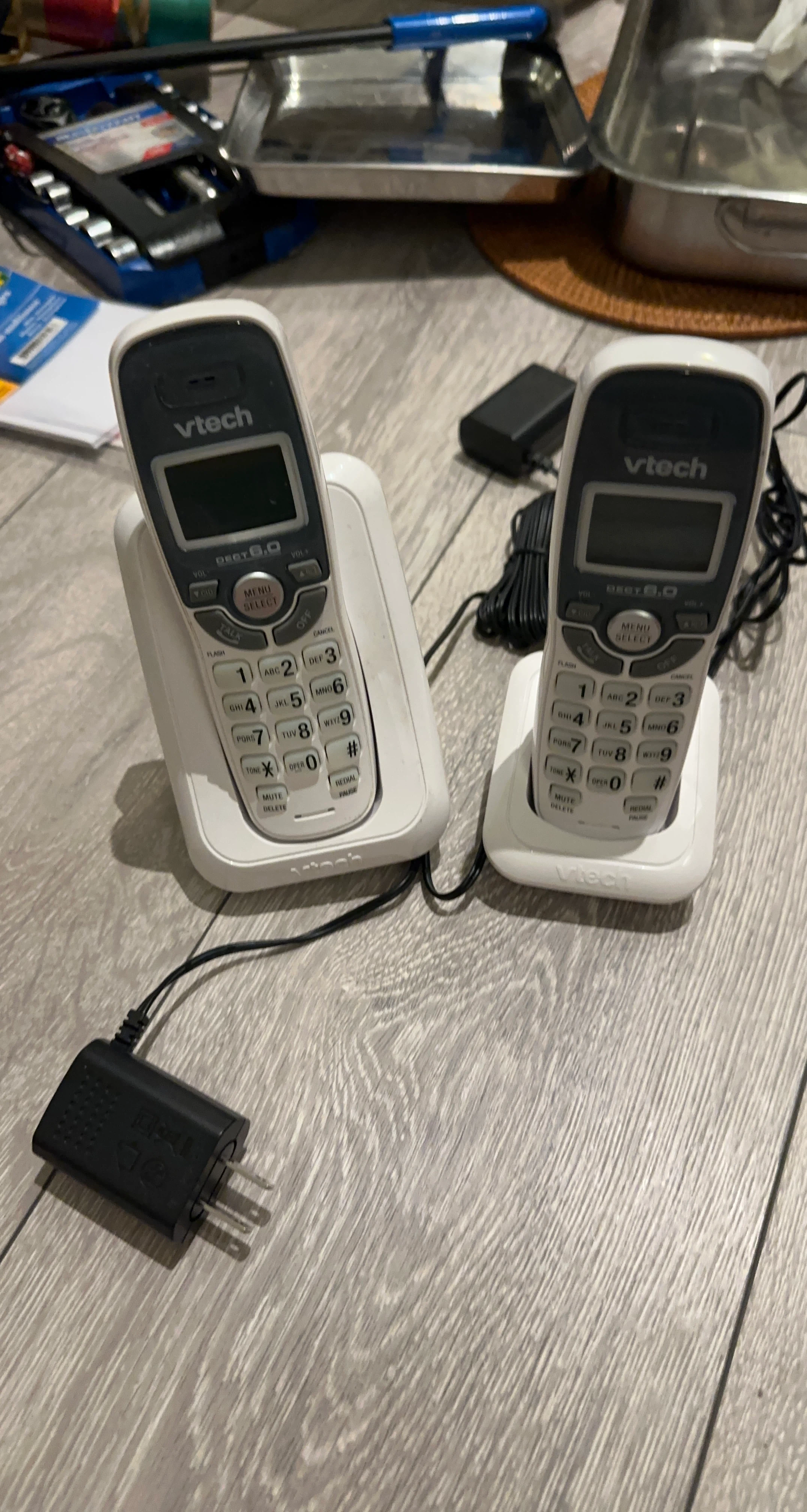 VTech DECT 6.0 Cordless Phones (2 Handsets)