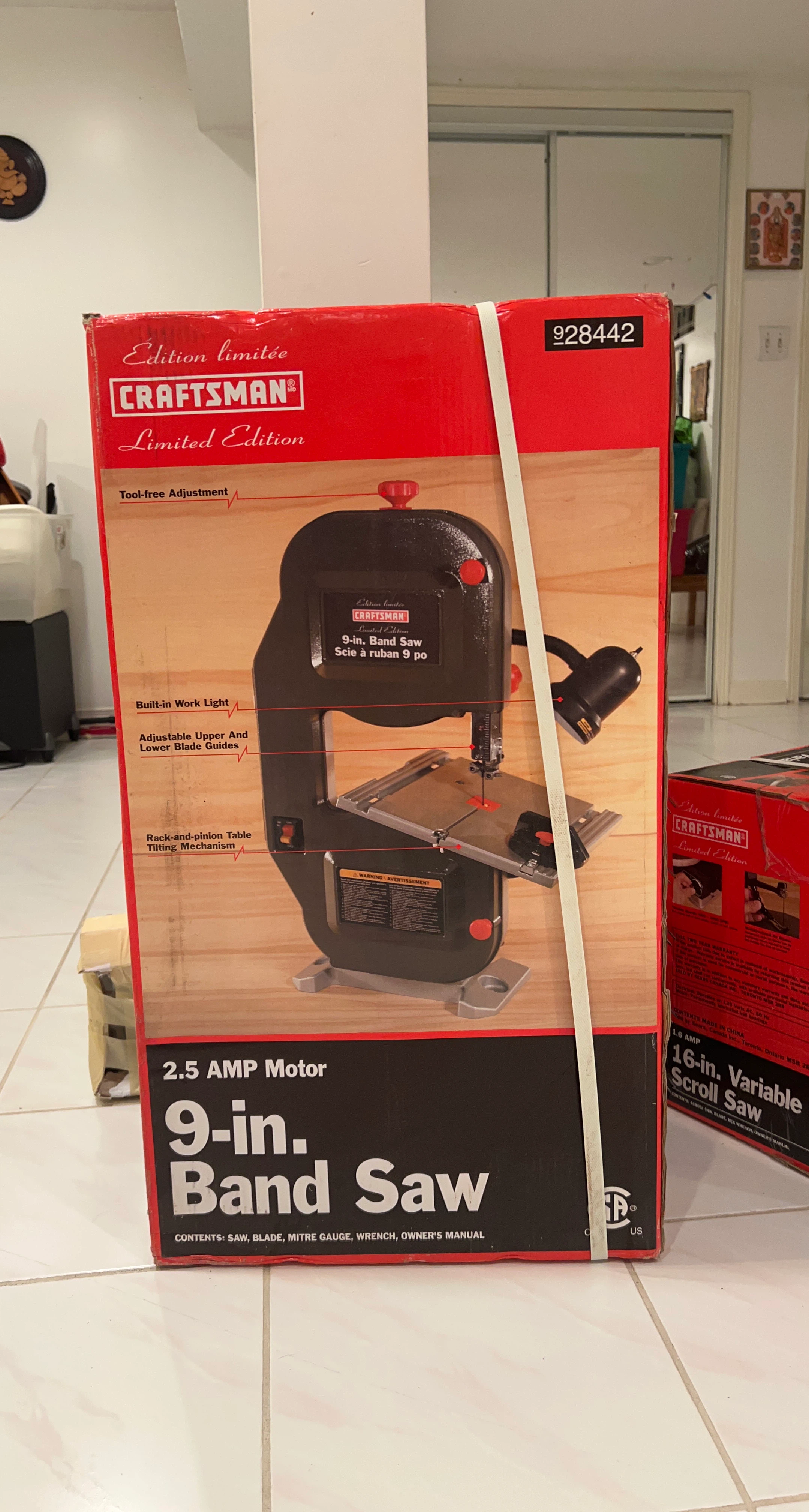 Craftsman 9-in. Limited Edition Band Saw