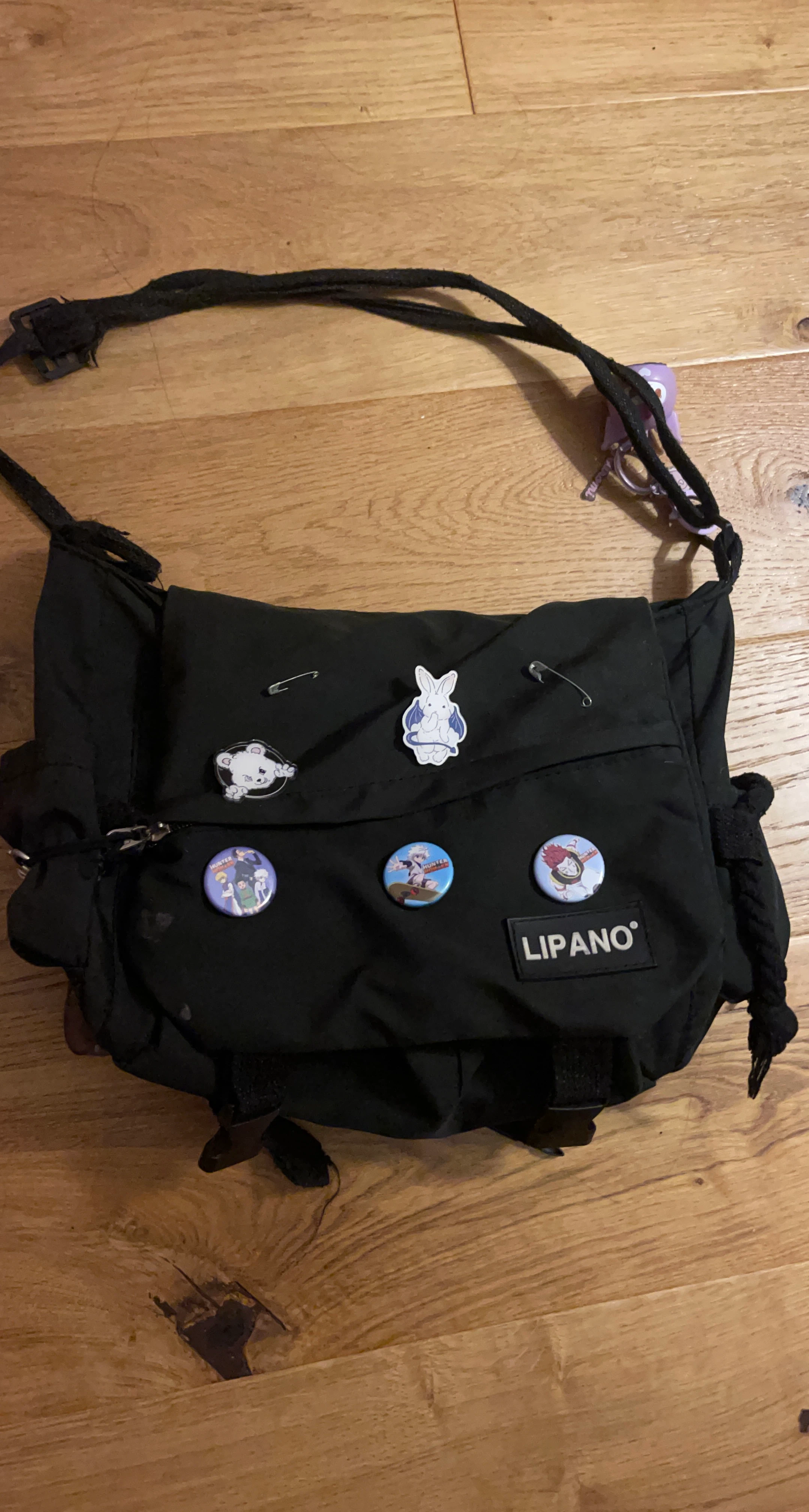 Black Messenger Bag