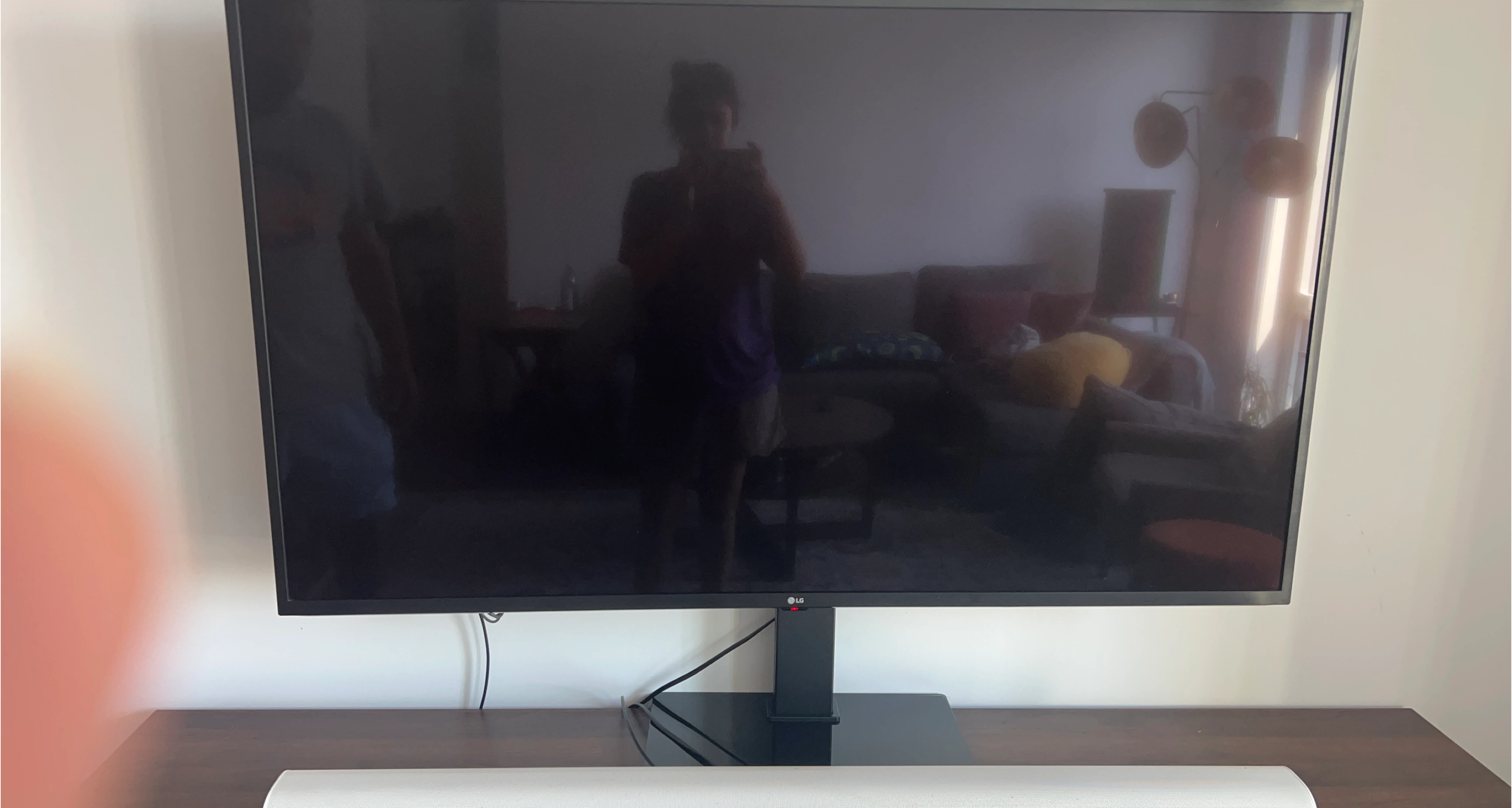 LG TV with stand