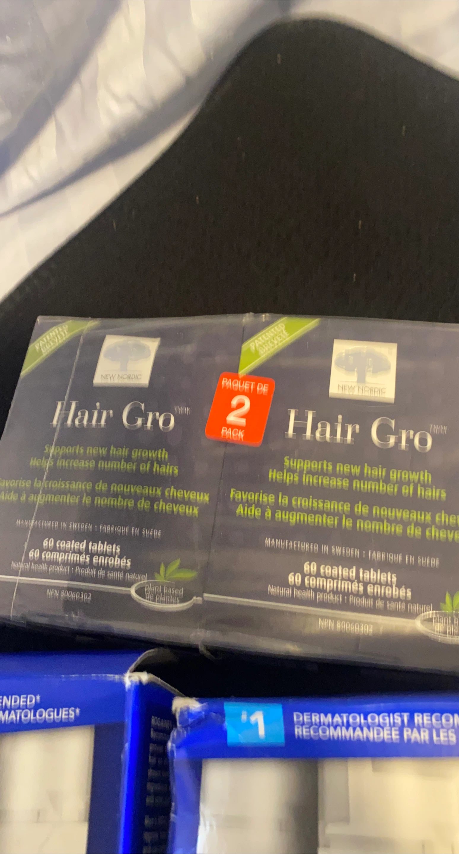 New Nordic Hair Gro 2 Pack Coated Tablets