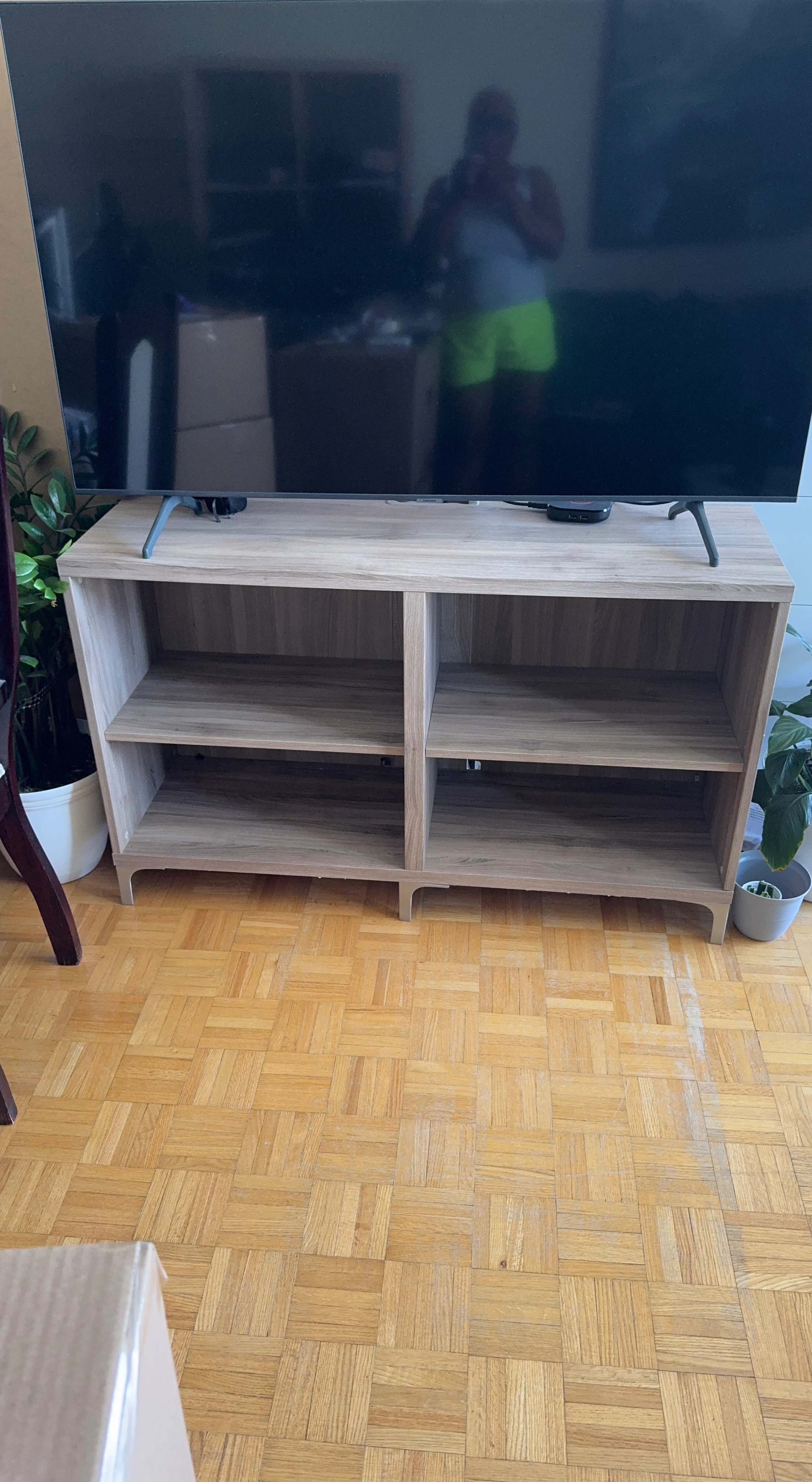 Light Oak TV Stand