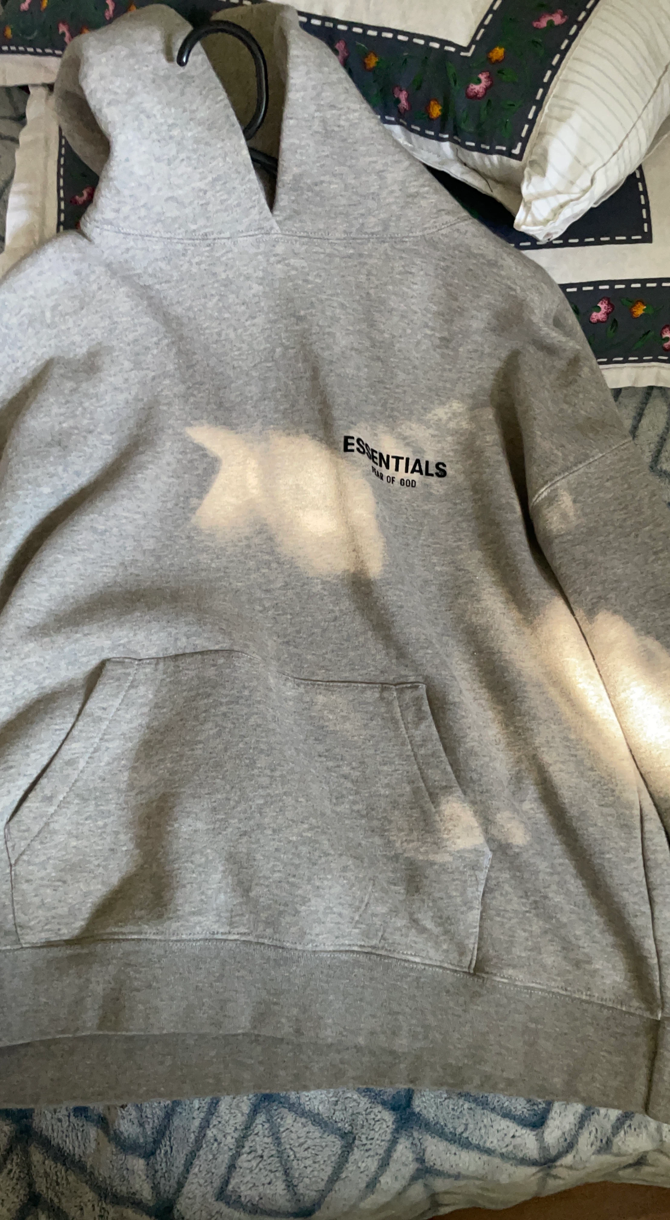 ESSENTIALS Fear of God Grey Hoodie