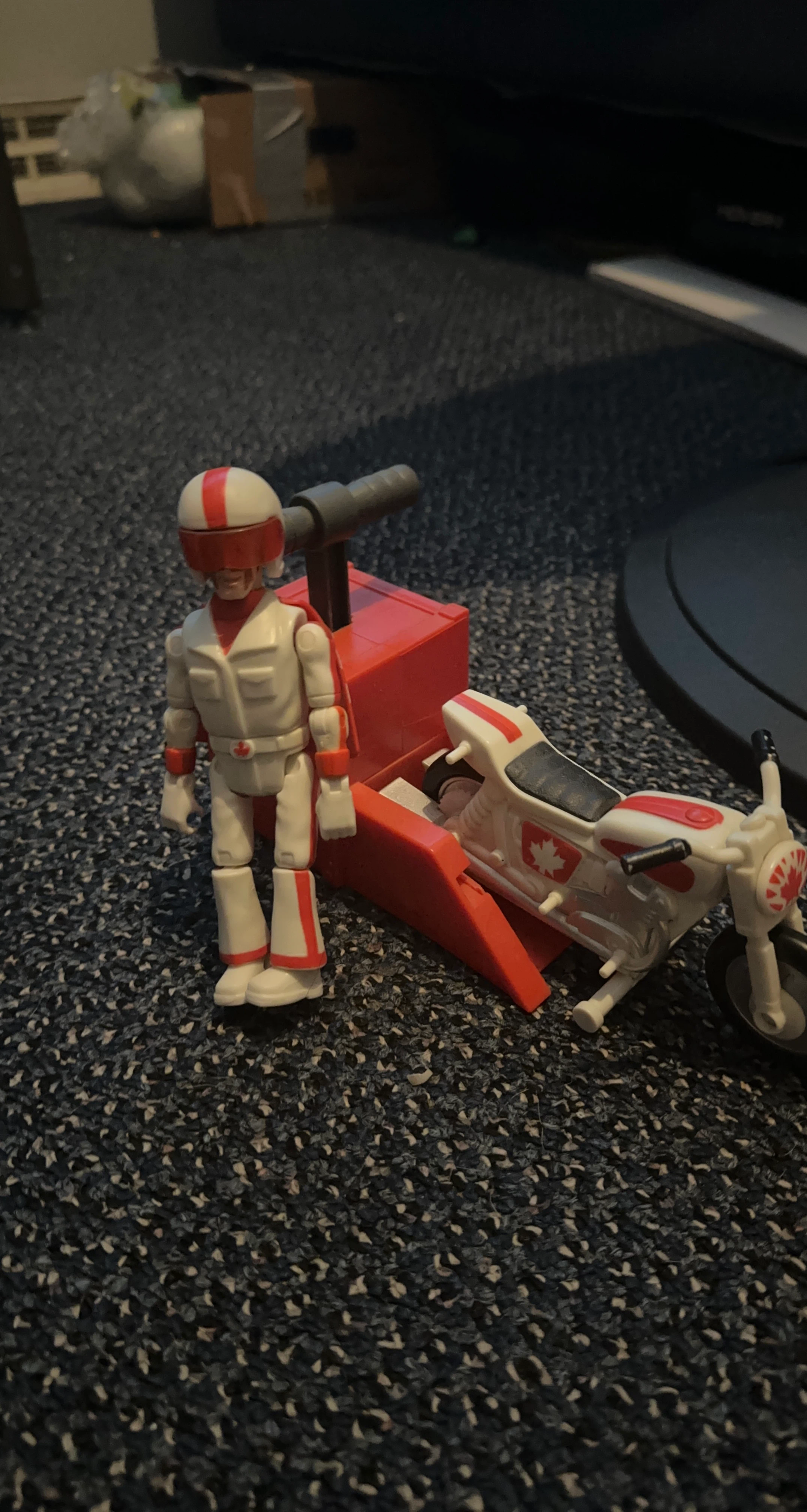 Toy Story Duke Caboom Motorcycle Play Set