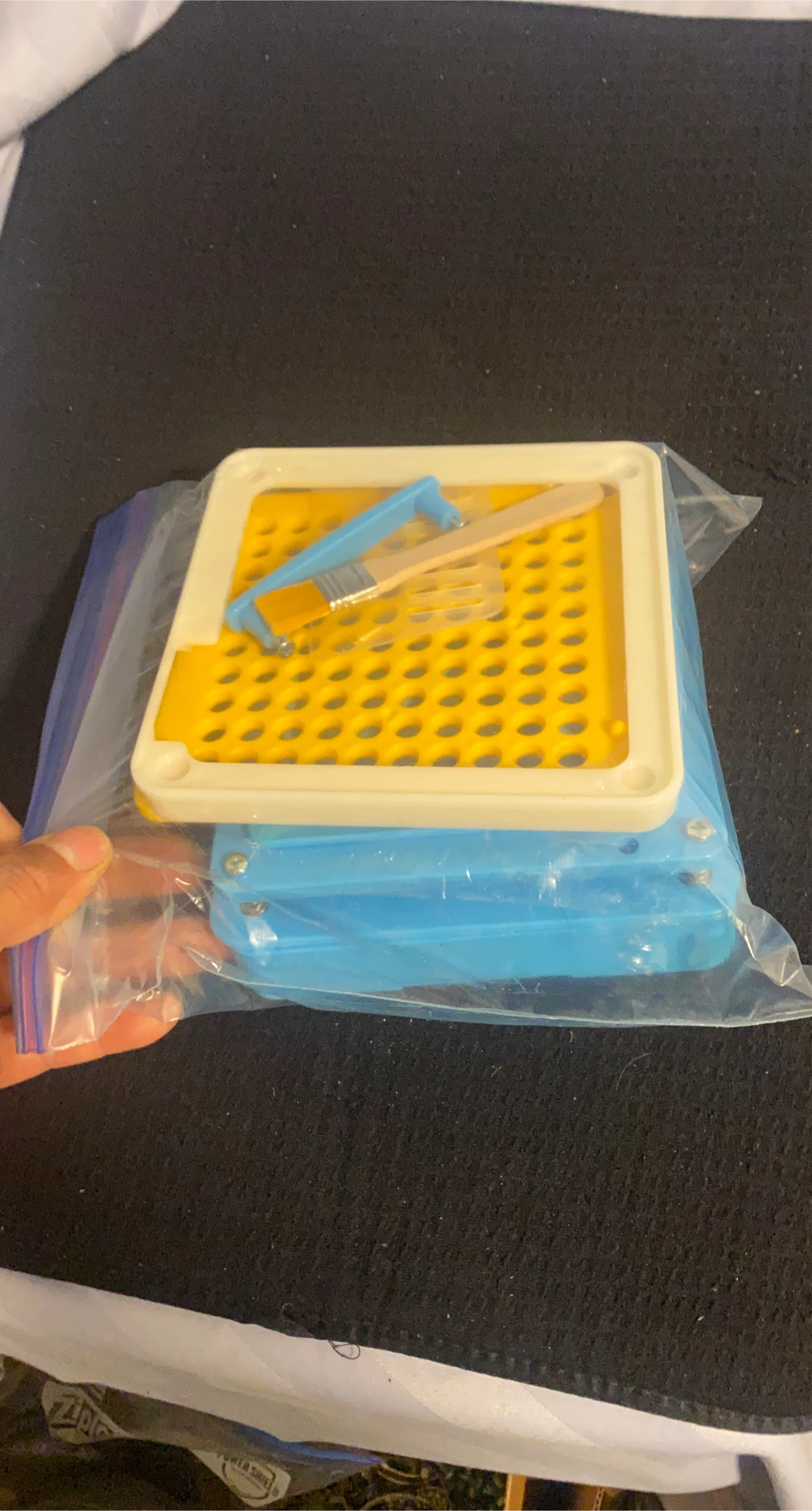 Capsule Filling Tray with Tools complete