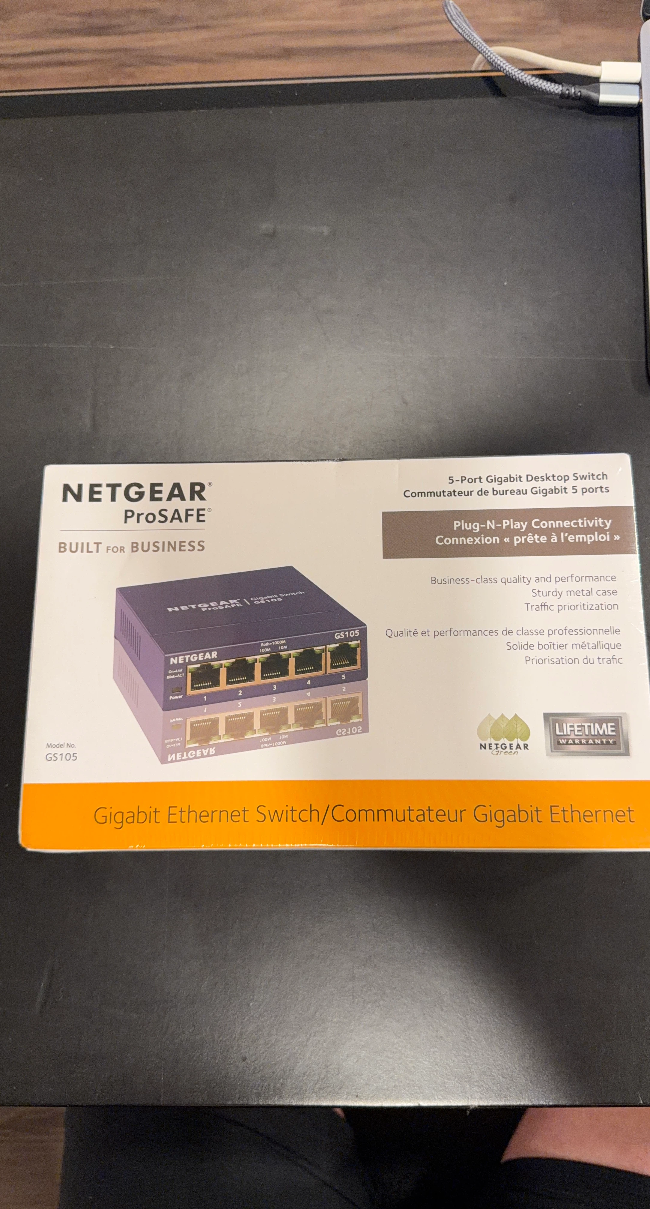 Netgear ProSAFE 5-Port Gigabit Desktop Switch