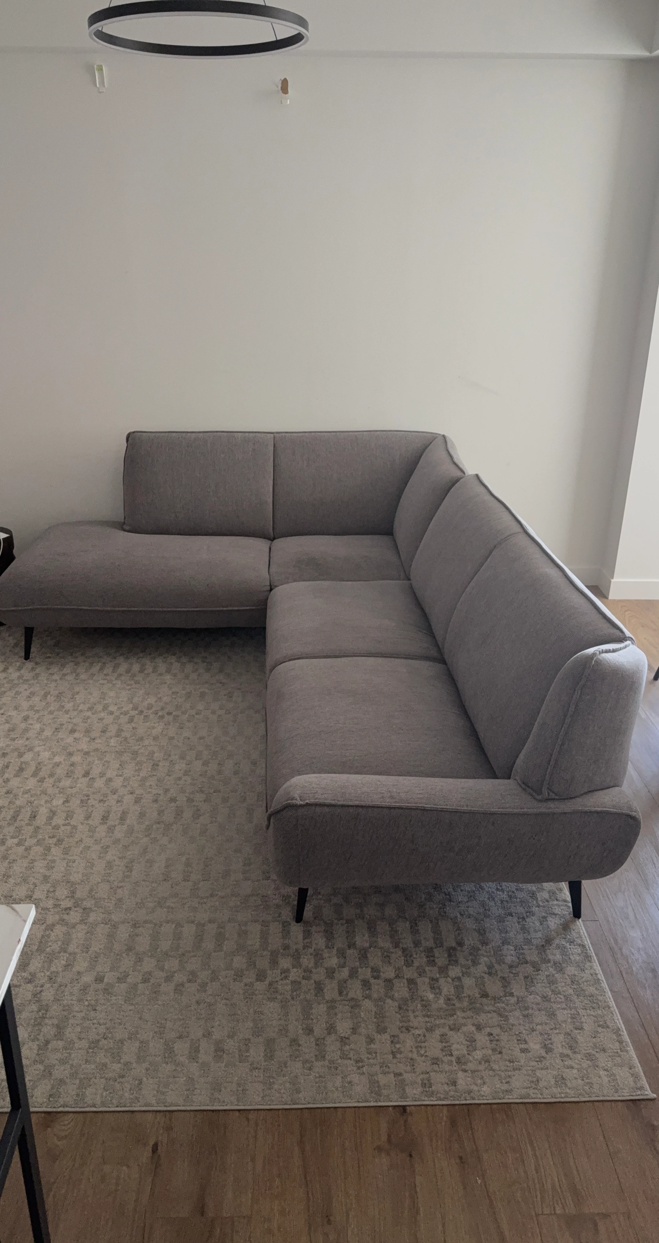 Detachable Grey Sectional Sofa