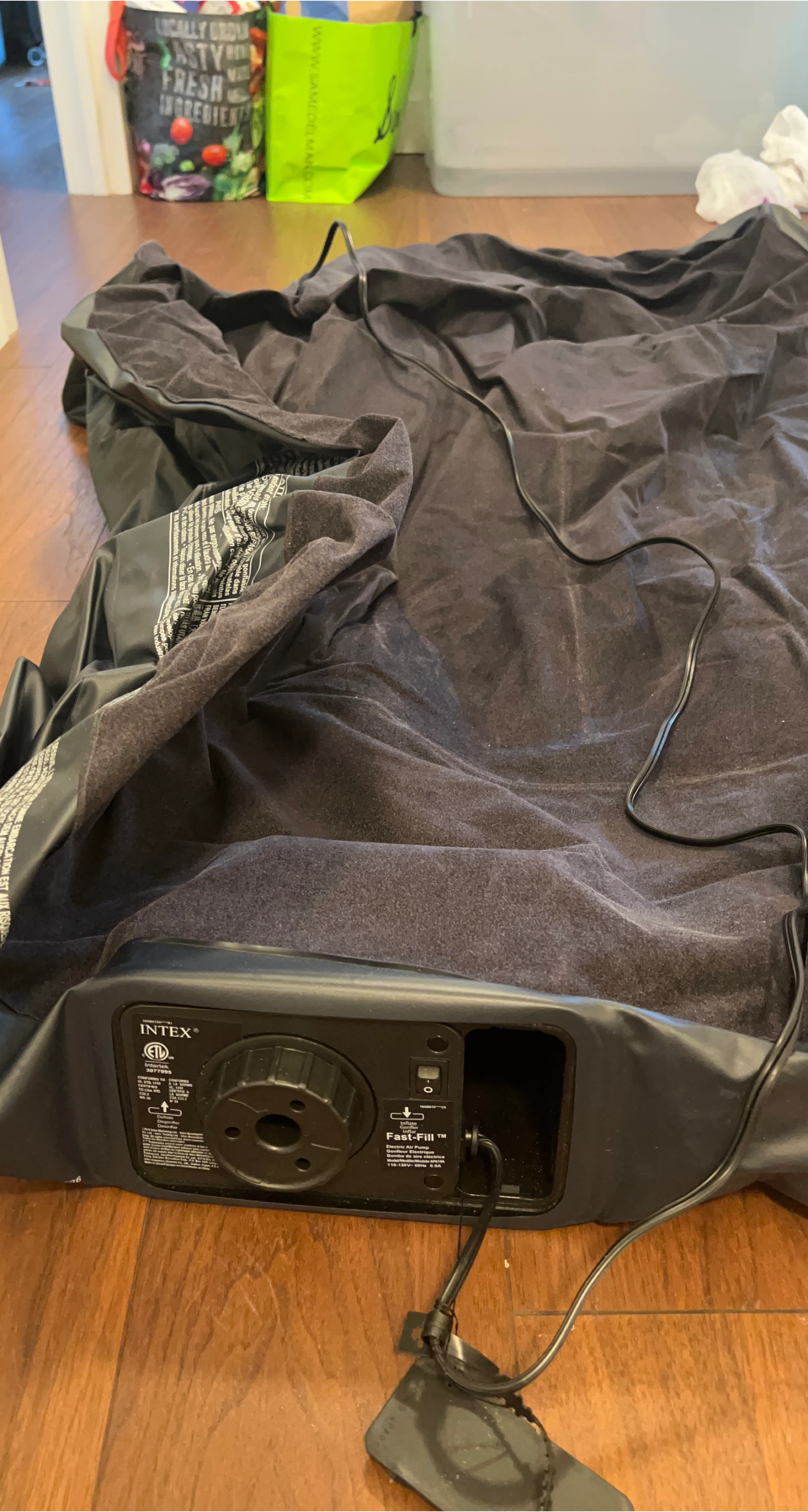 2 Intex Air Mattress with Built-in Pump