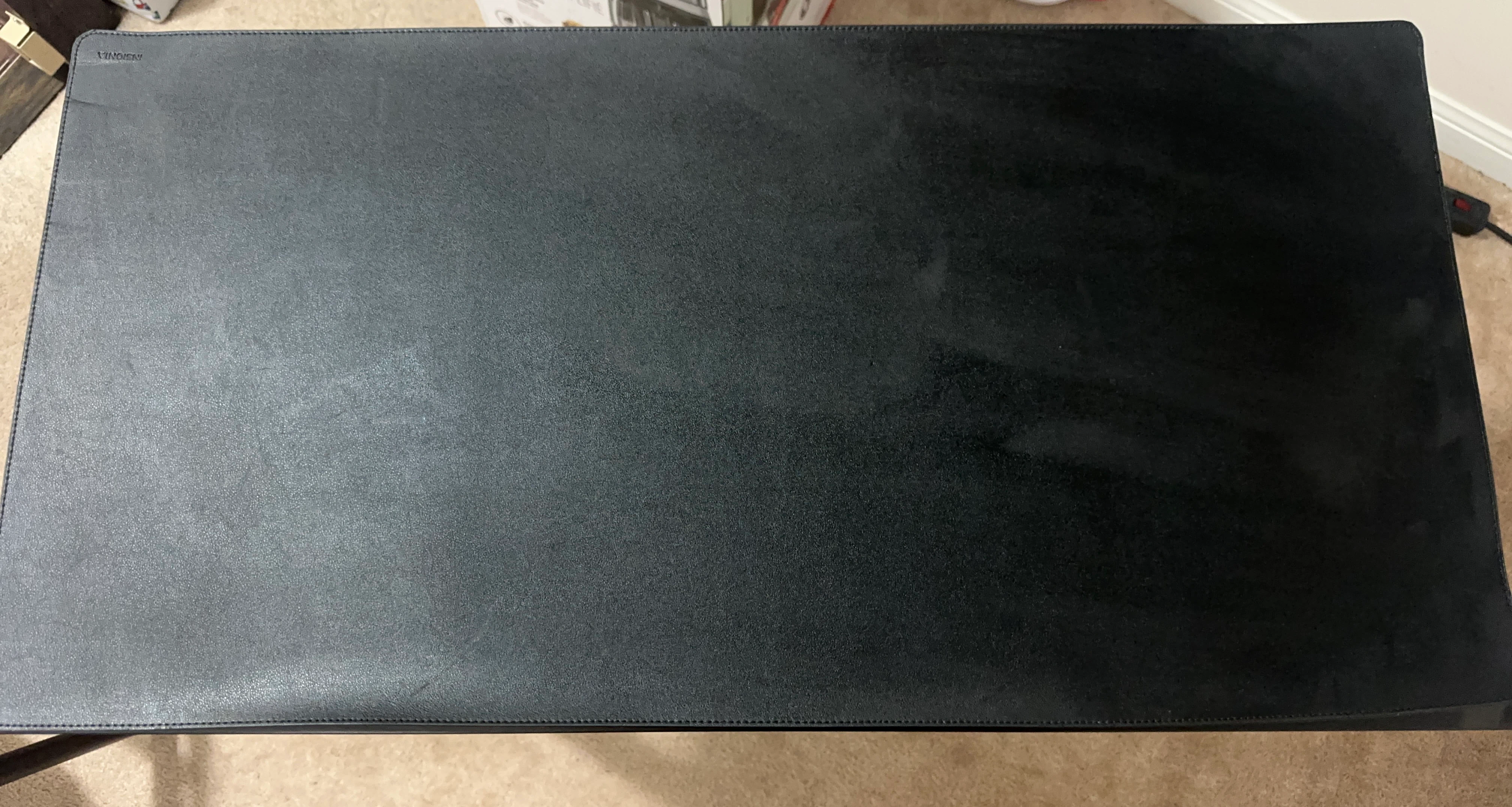 Insignia Black Desk Mat