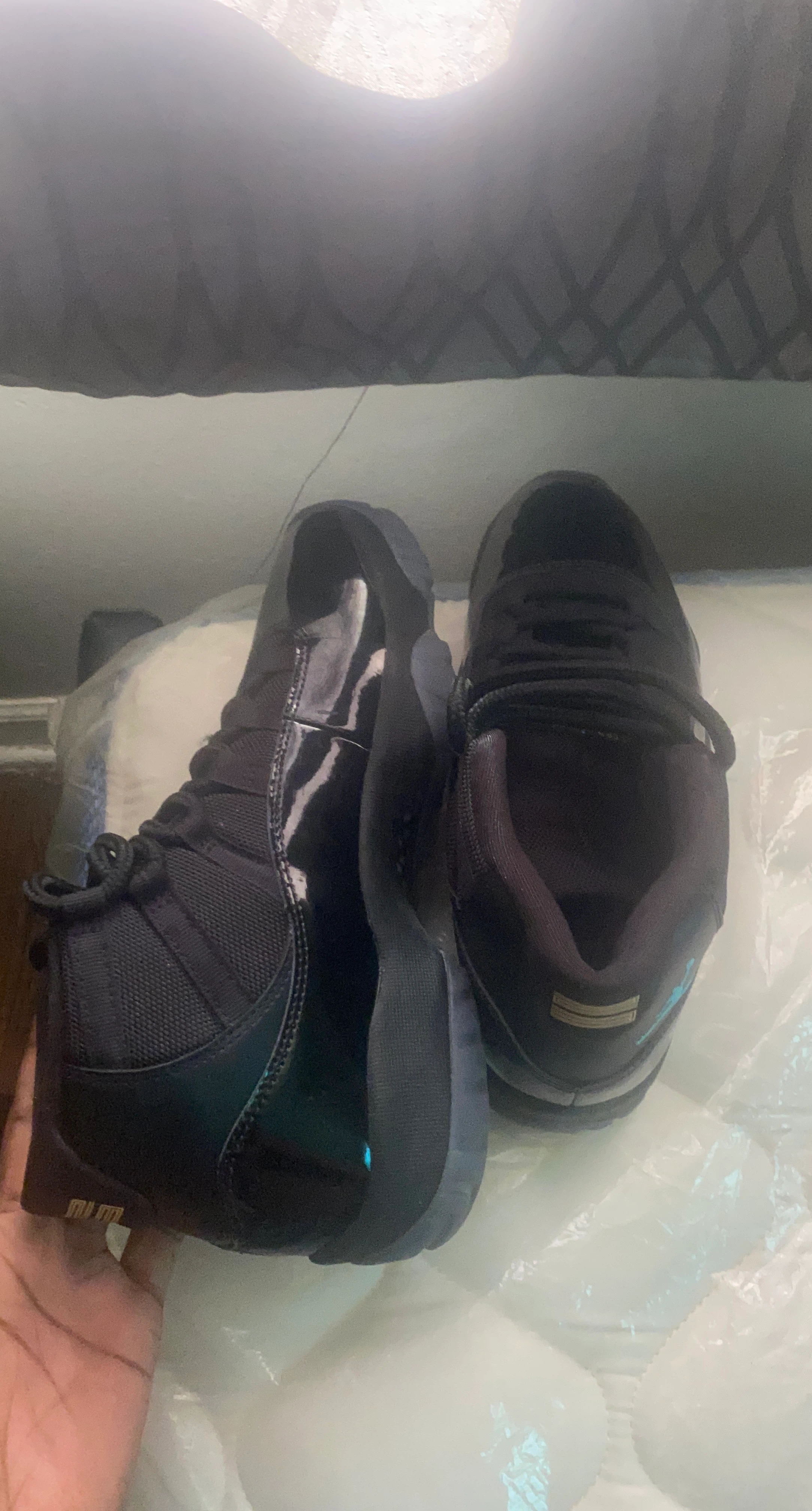 Black Air Jordan 11 Retro Shoes