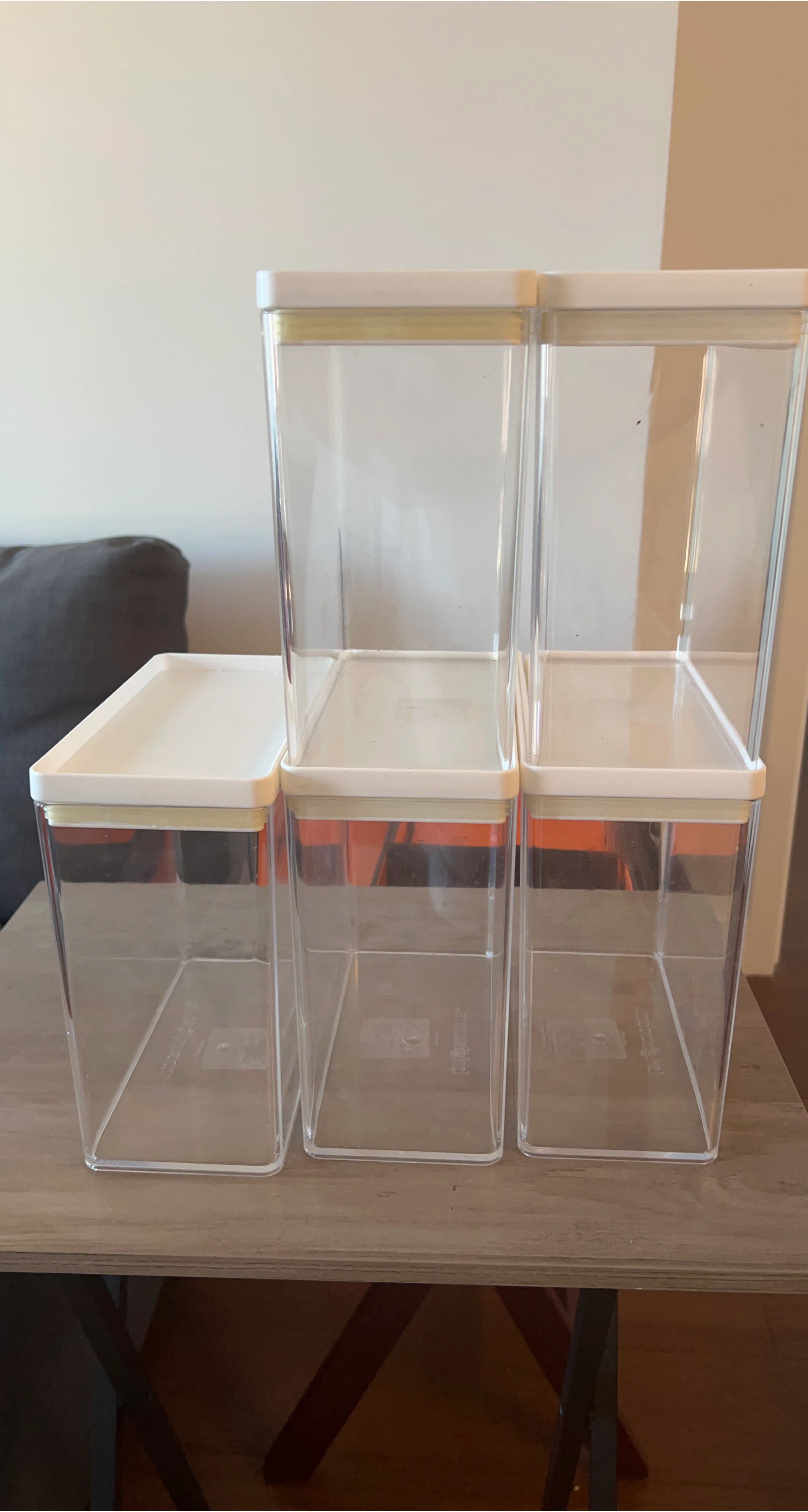 Clear Food Storage Containers with Lids