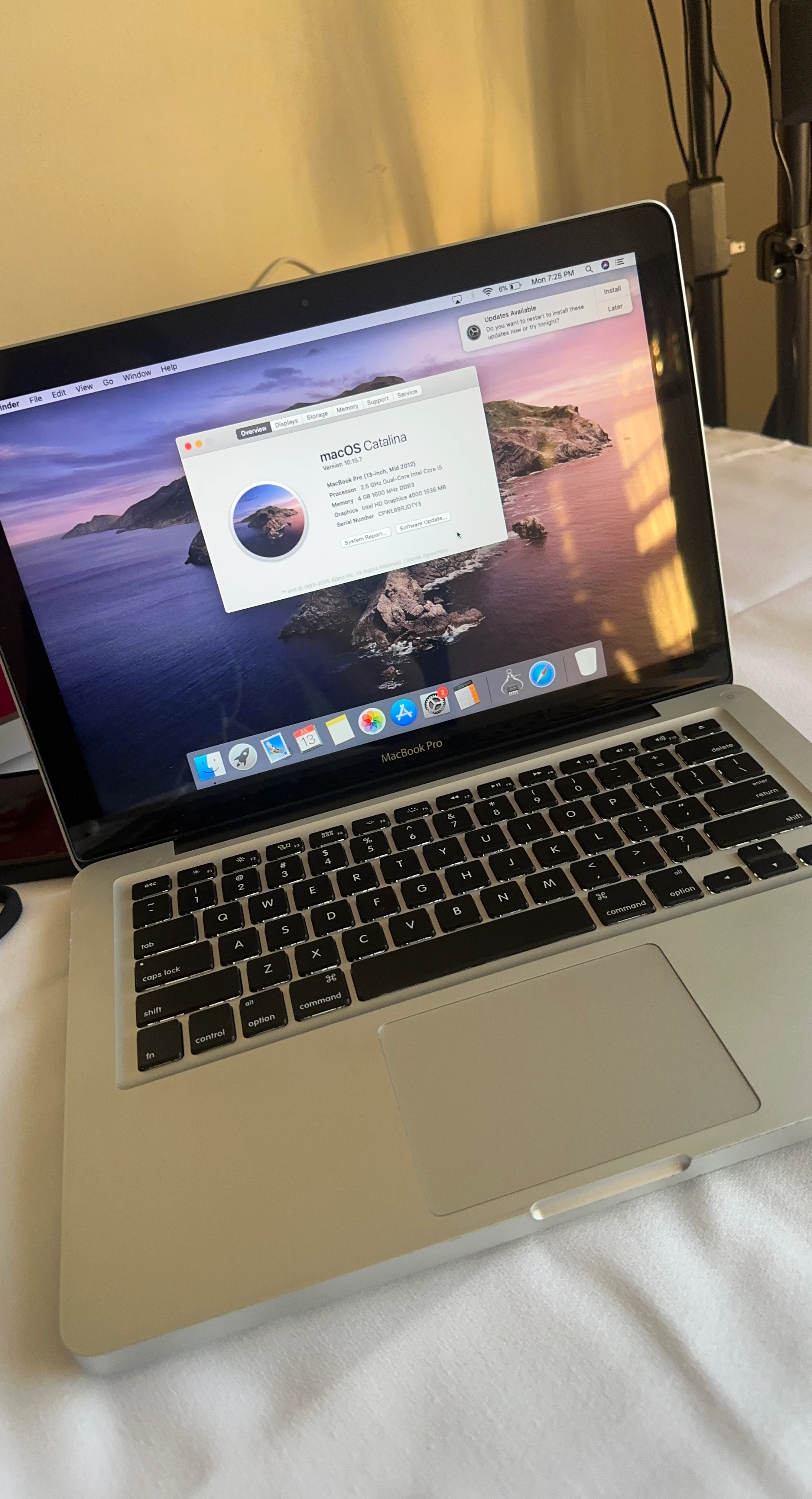 Apple MacBook Pro (13-inch, Mid 2012)