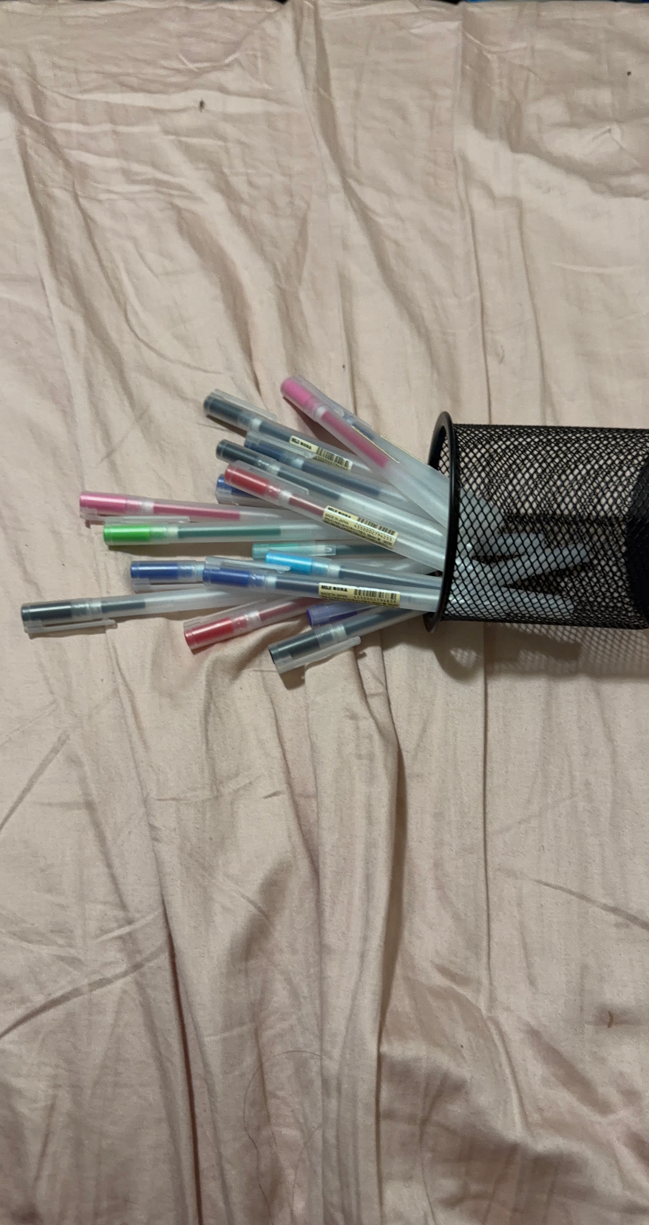 Muji Gel Pens Assorted Colours