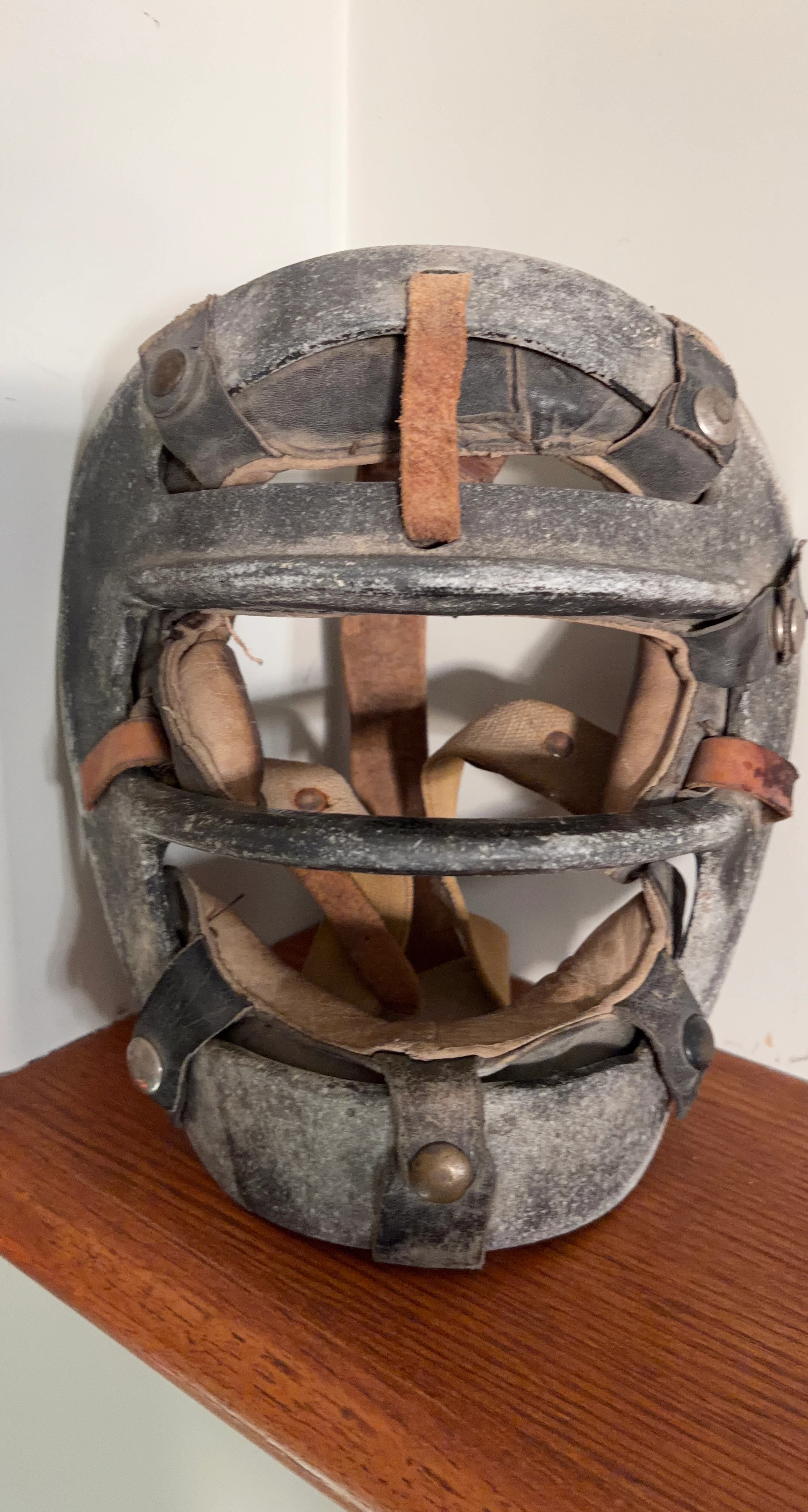 Vintage Hockey Goalie Mask