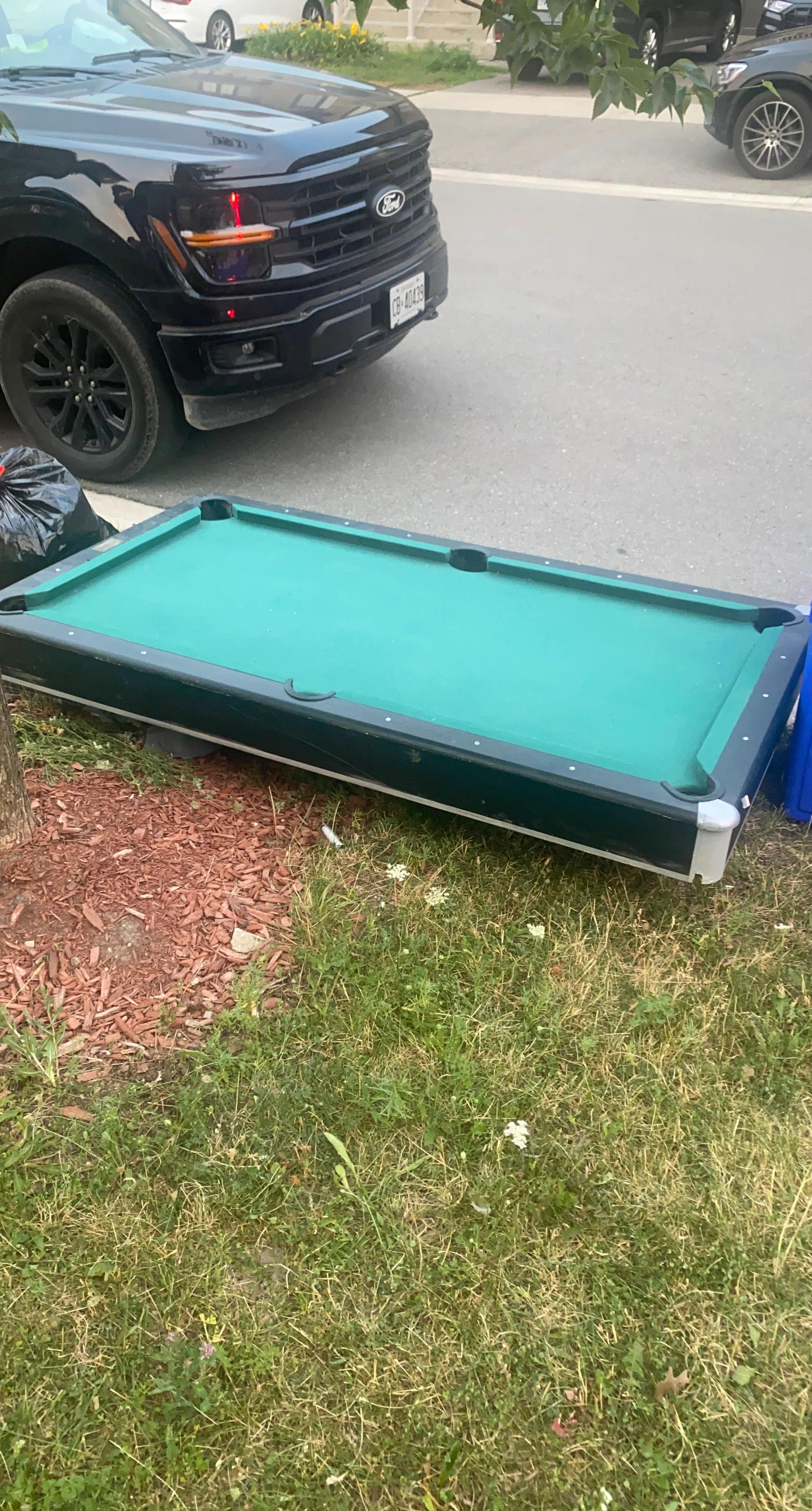 Green Pool Table