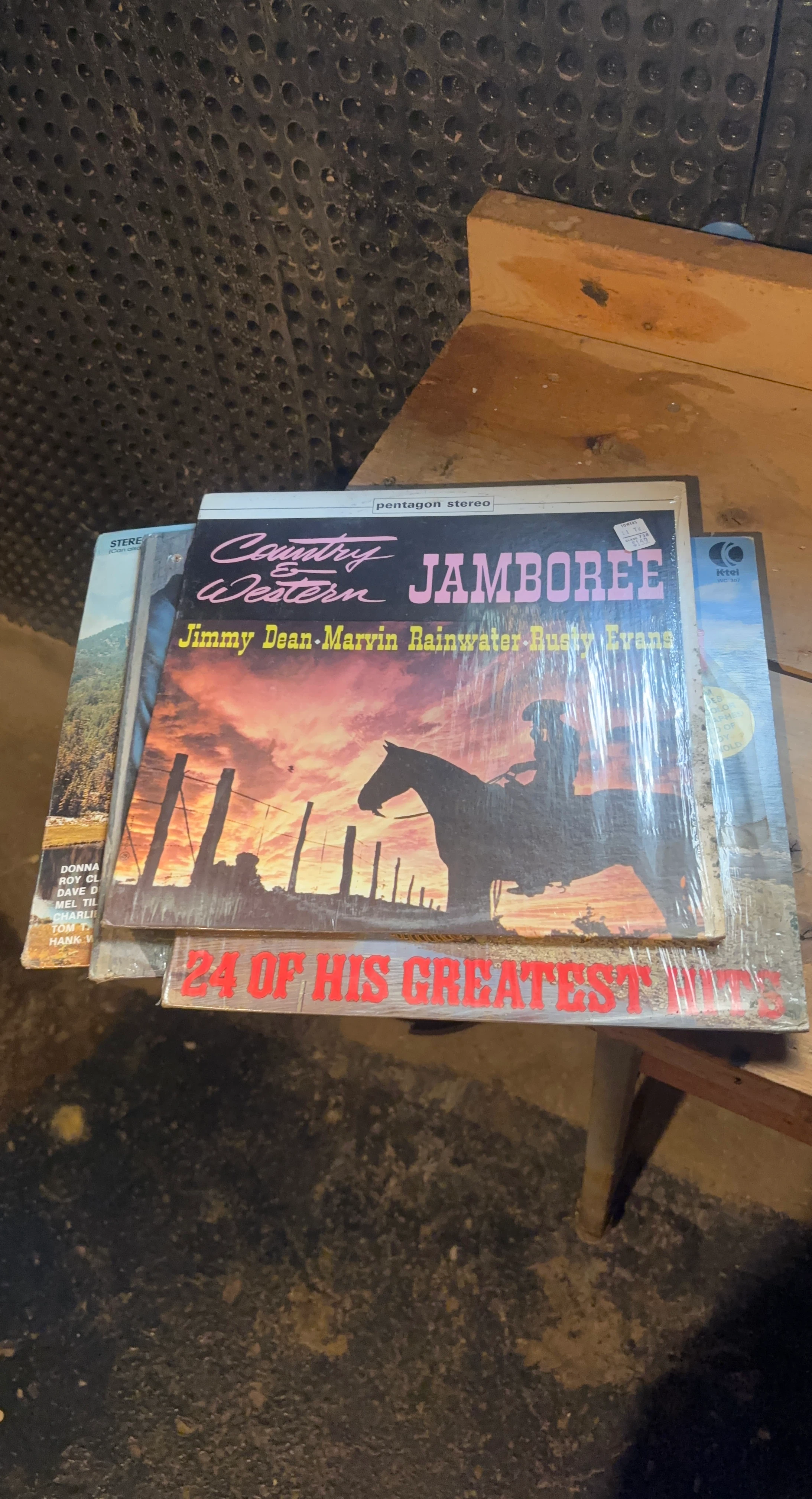 Country Western Jamboree Vinyl Record - 24 of His Greatest Hits