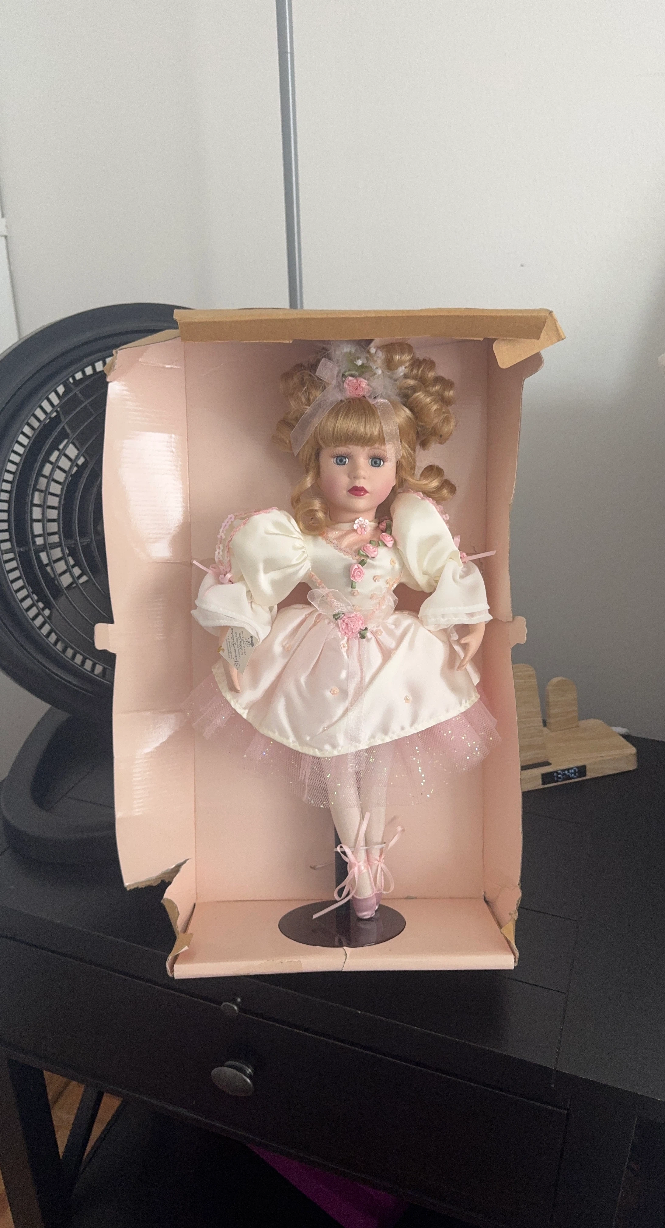Ballerina Doll in Pink Tutu