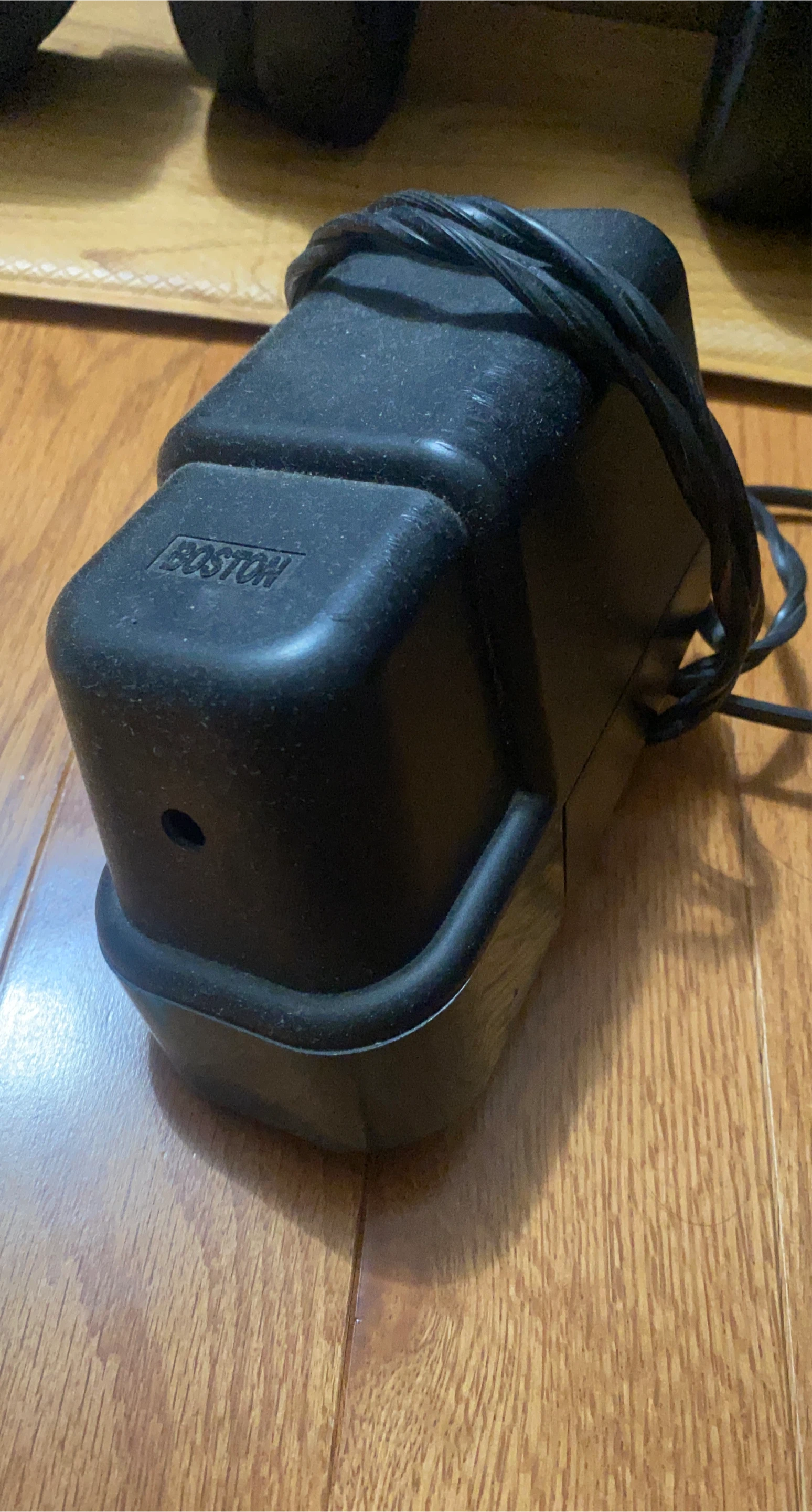 Boston Black Pencil Sharpener