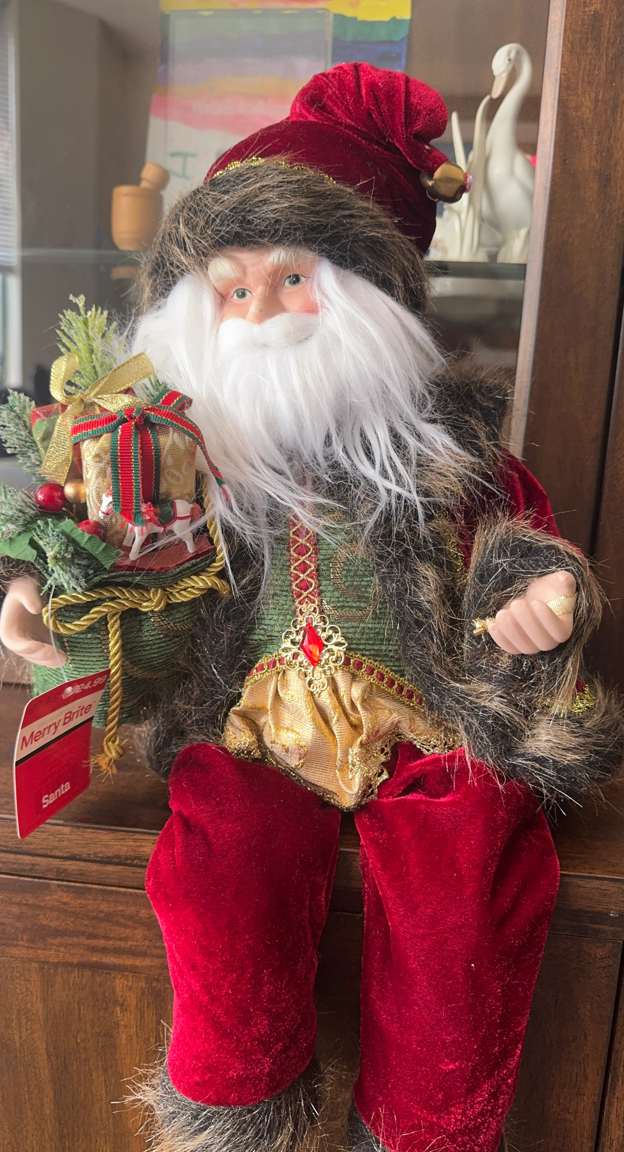 Merry Brite Santa Claus Christmas Decoration