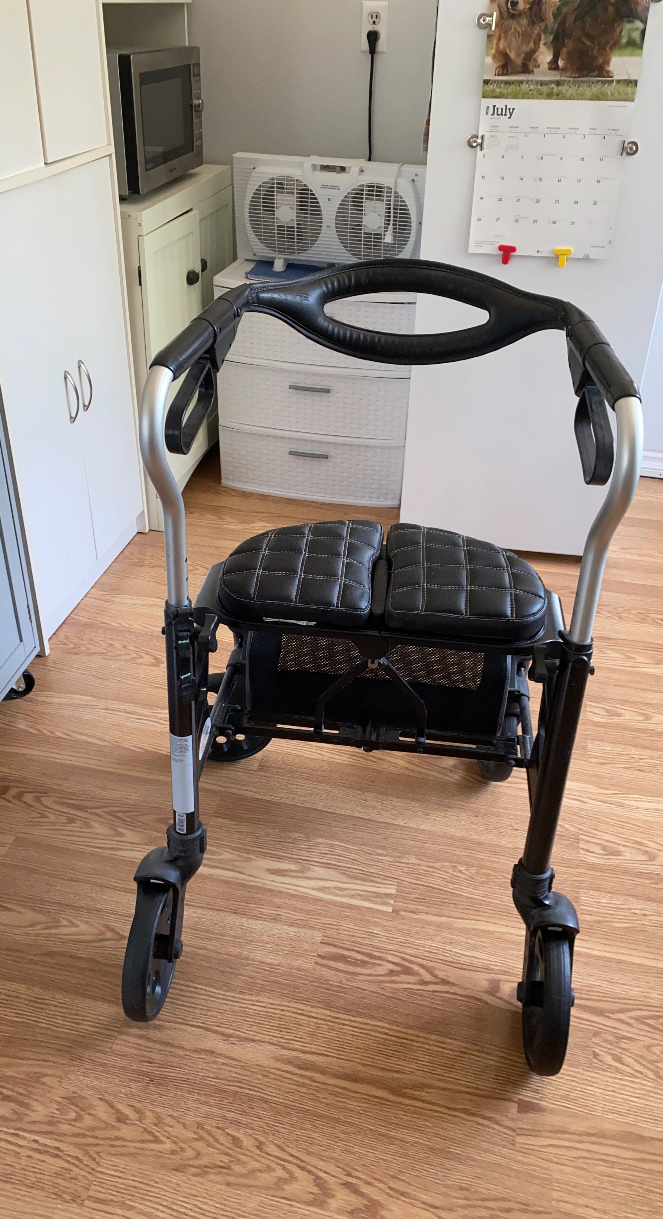 Walker with Seat and Basket