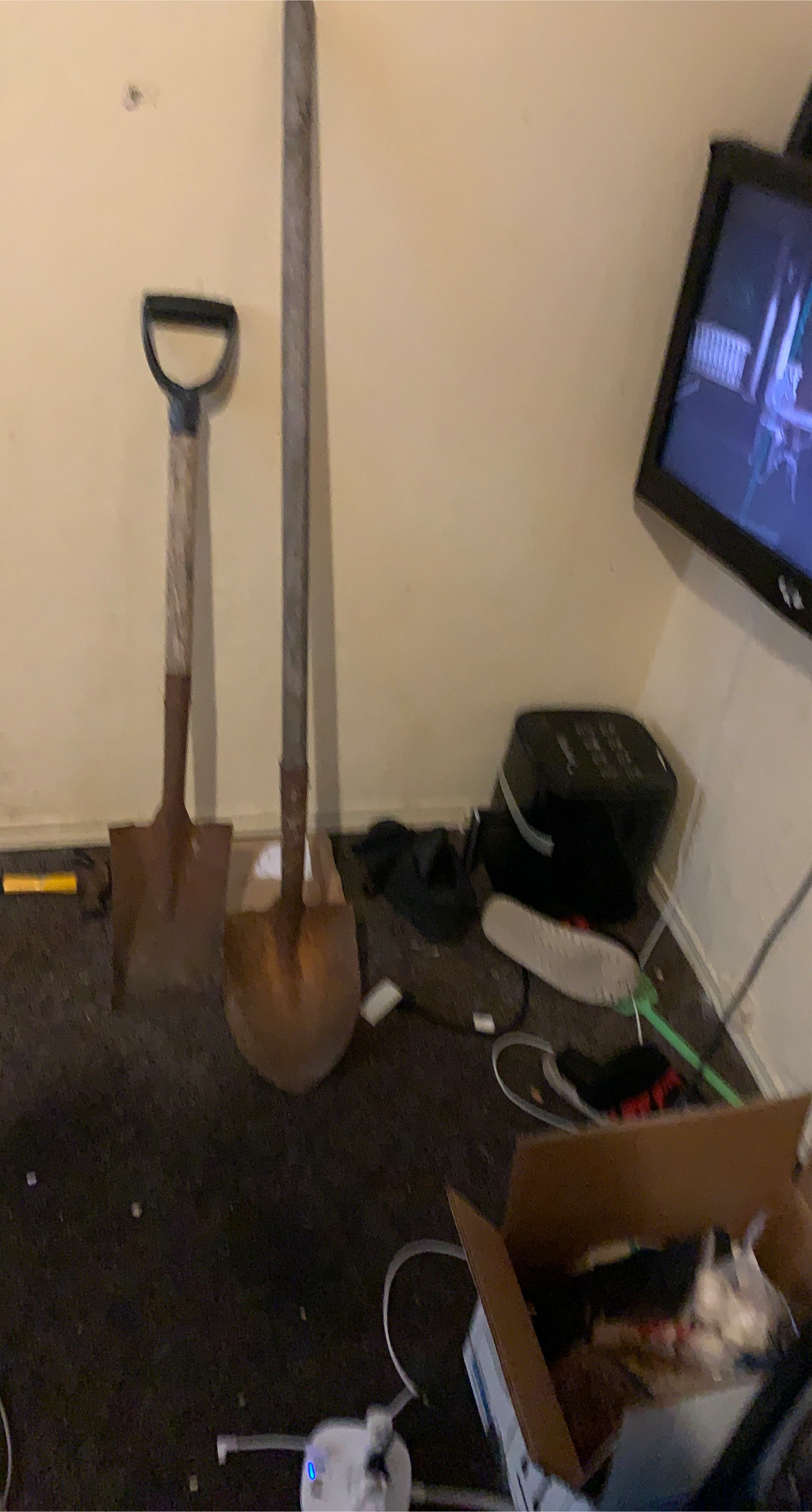 Used Shovel and Scooper Set