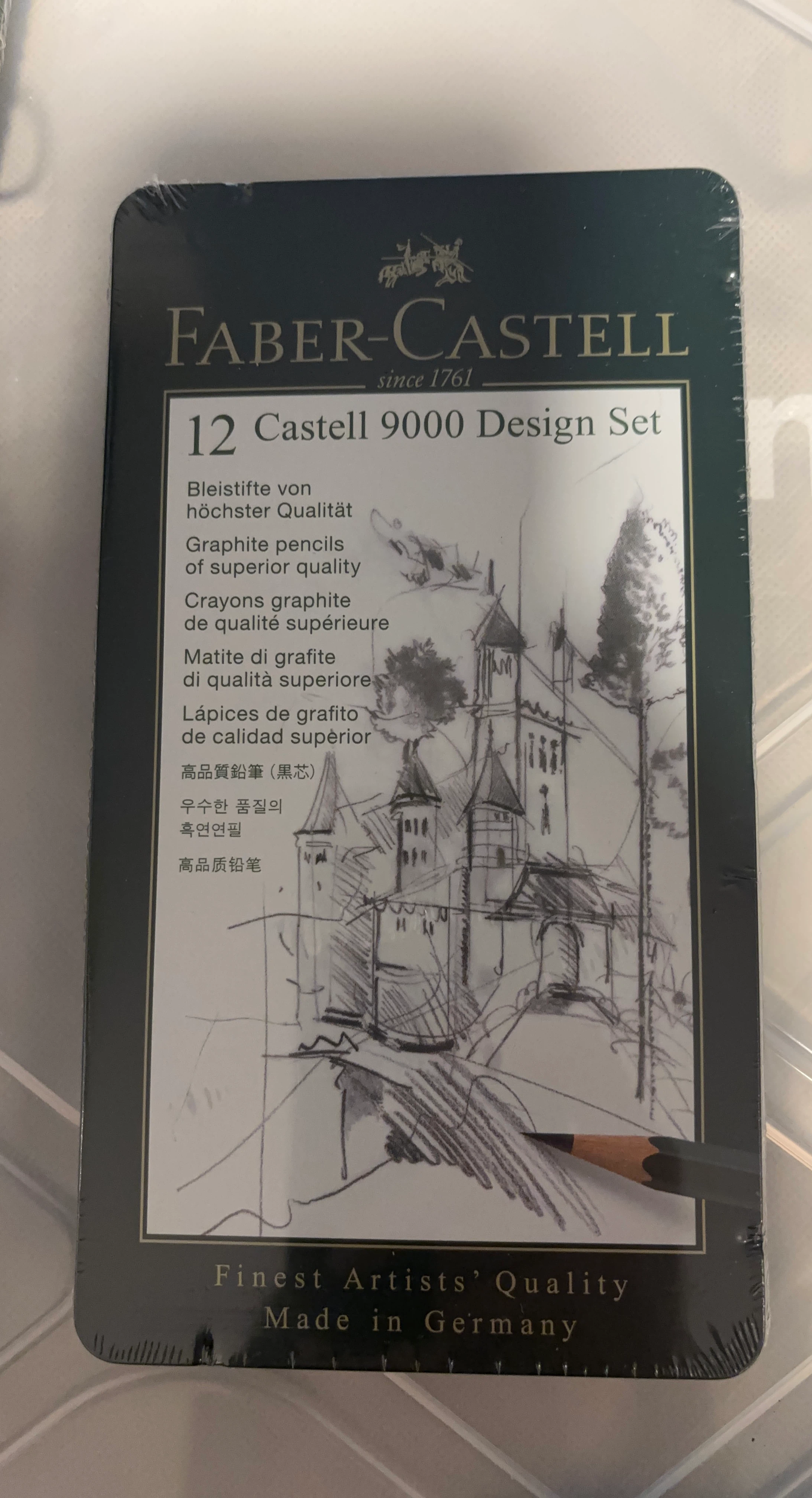 Faber-Castell Castell 9000 Design Set - 12 Graphite Pencils