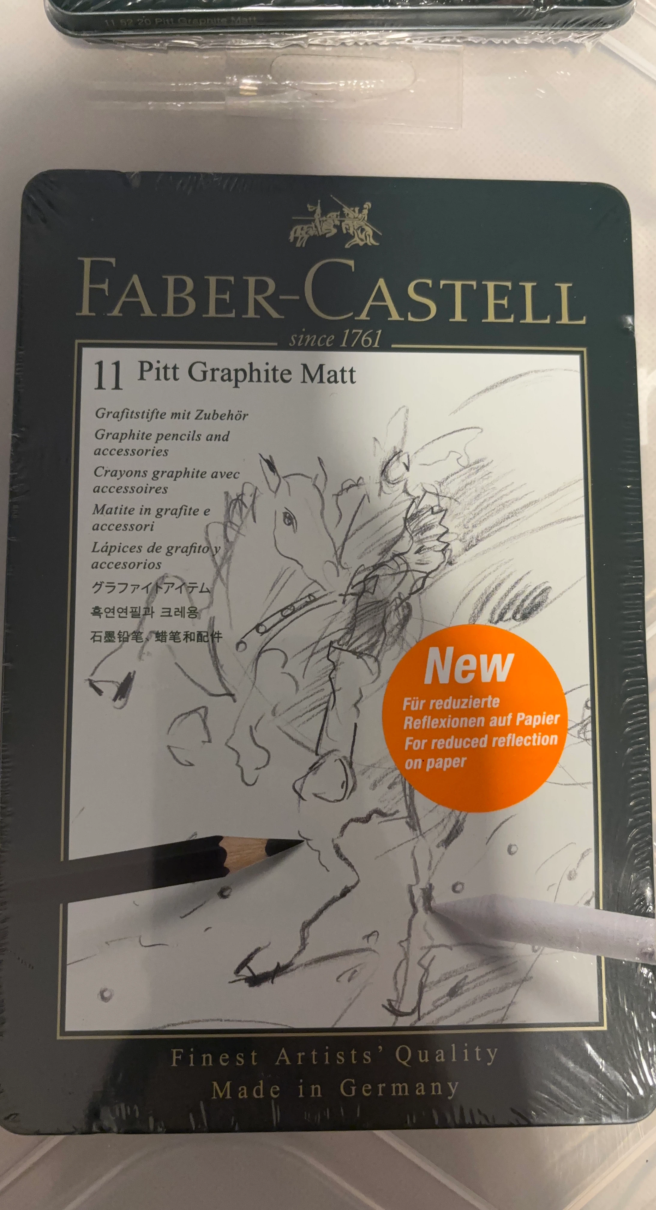 Faber-Castell 11 Pitt Graphite Matt Pencils