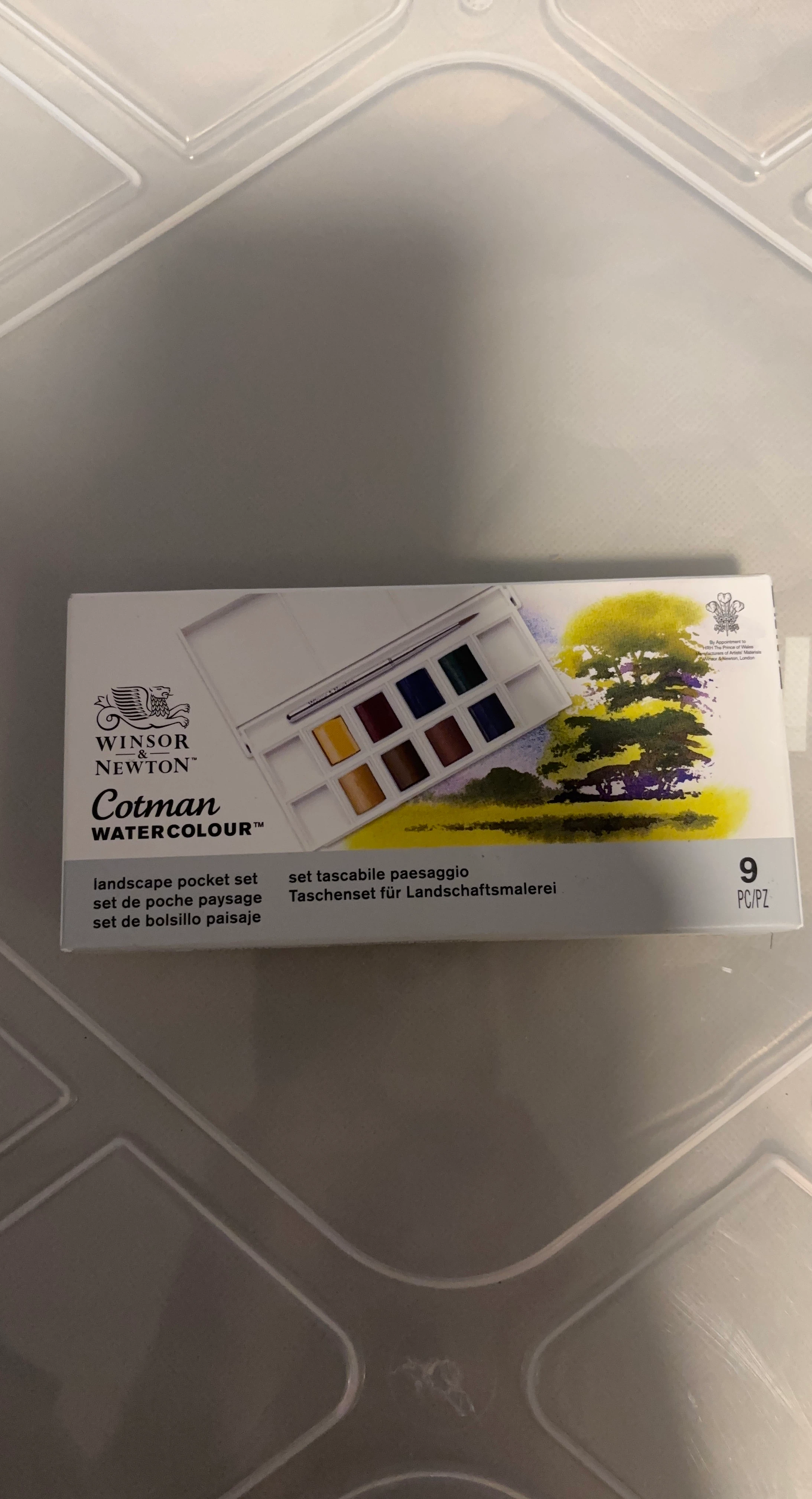 Winsor & Newton Cotman Landscape Pocket Set (9 colours)