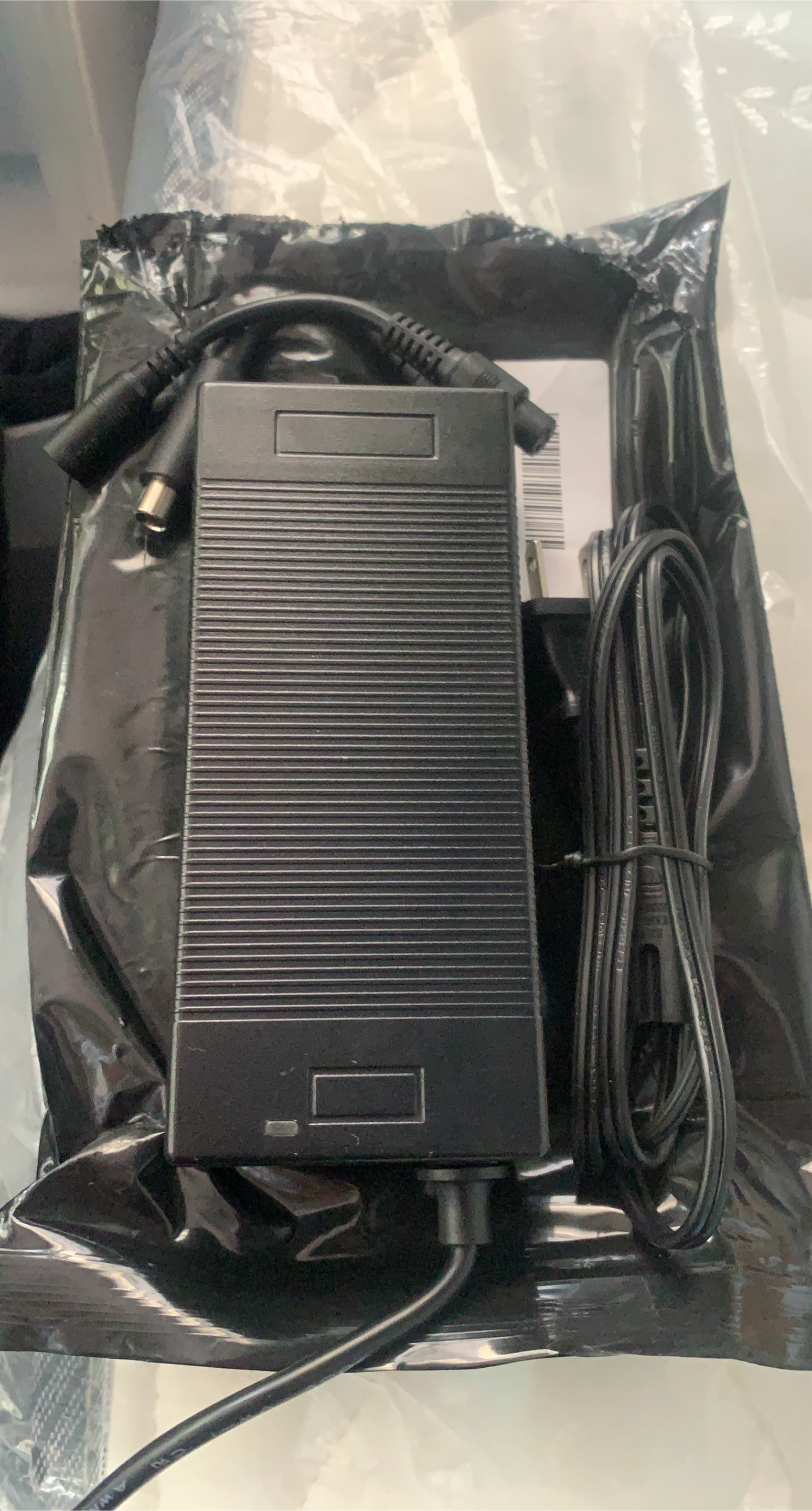 Black Power Adapter Cord