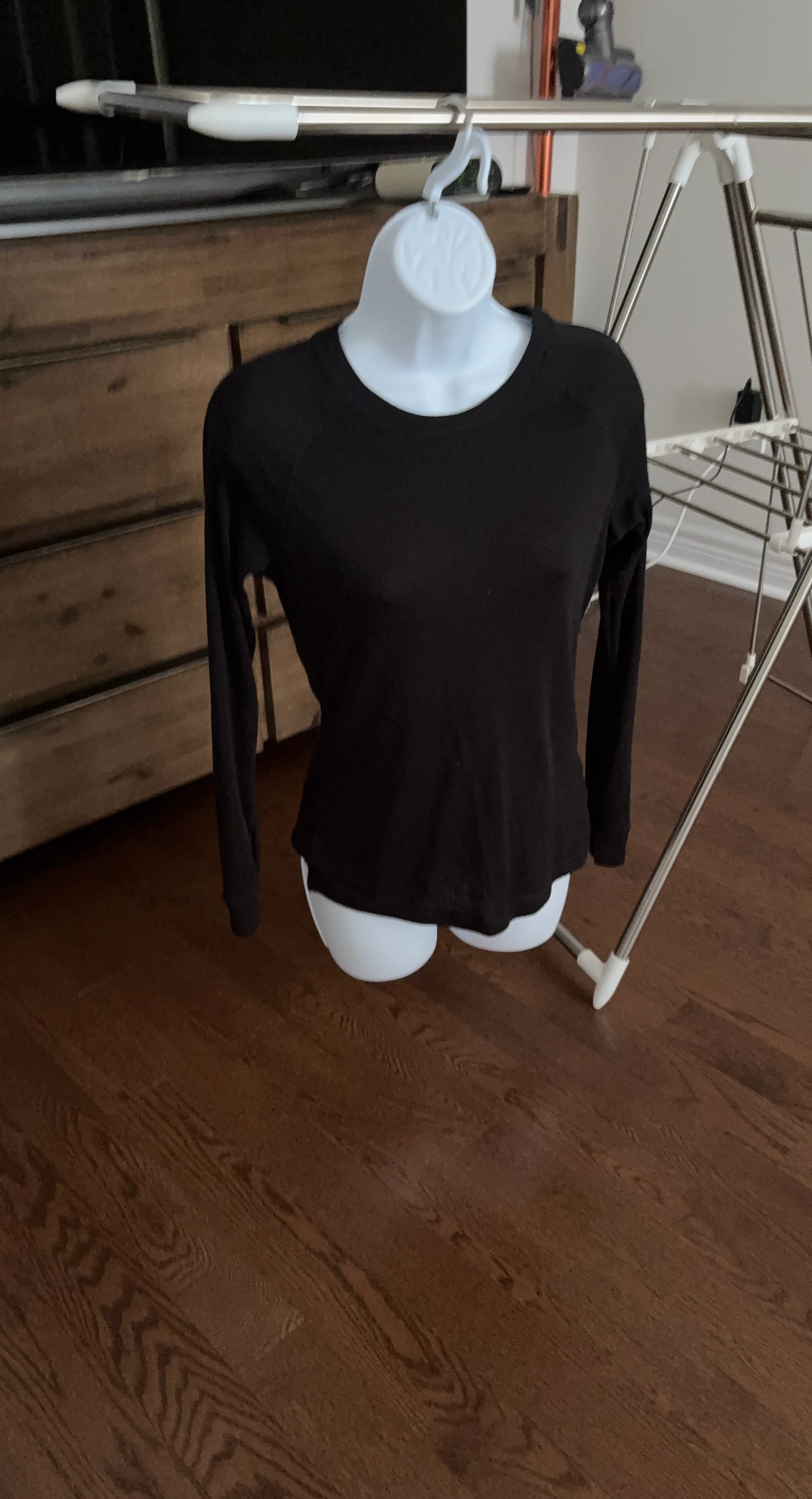 Mountain Warehouse Isotherm Long Sleeve Top - Black - UK 6