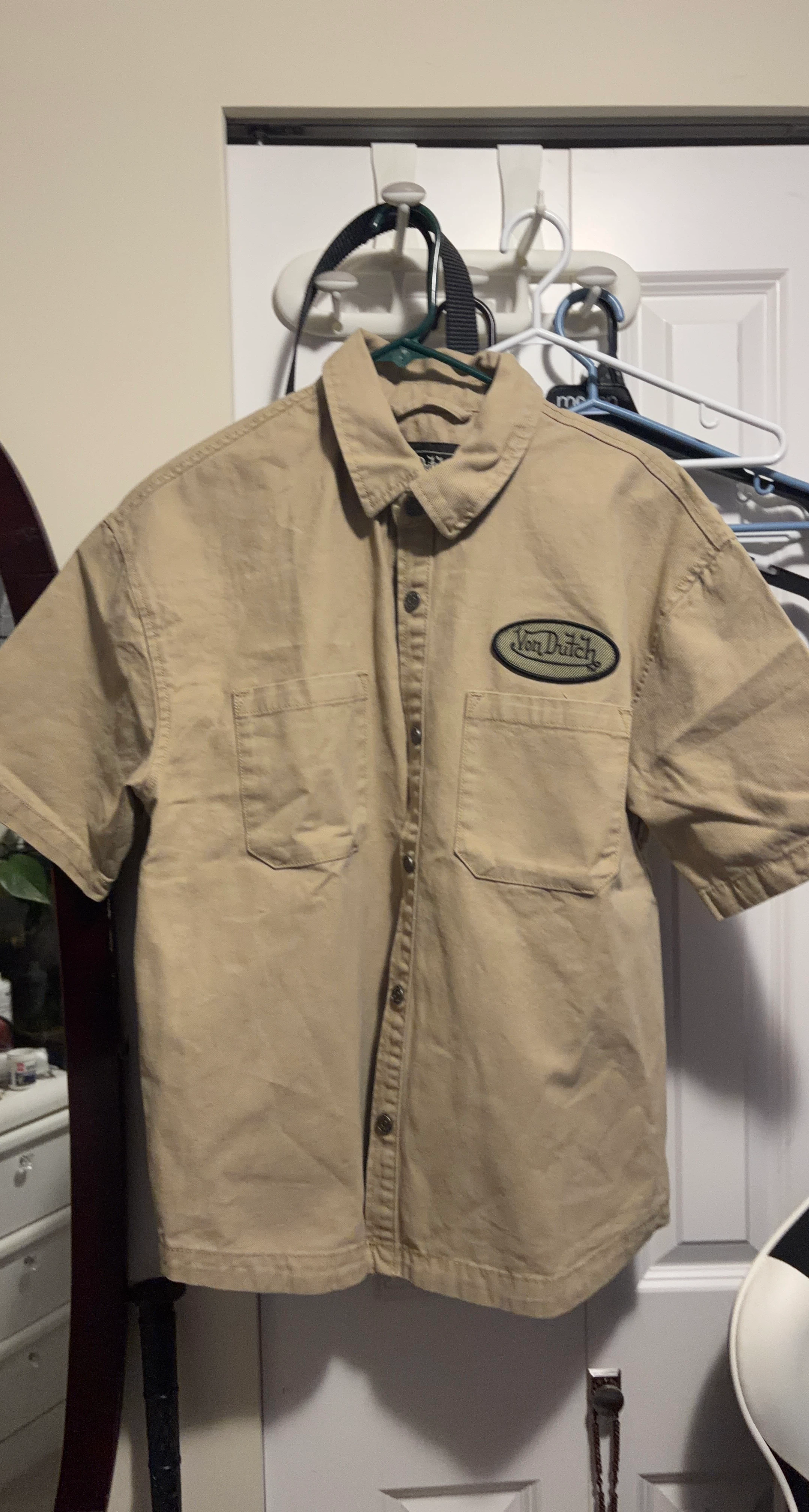 Von Dutch Short Sleeve Button Up Shirt