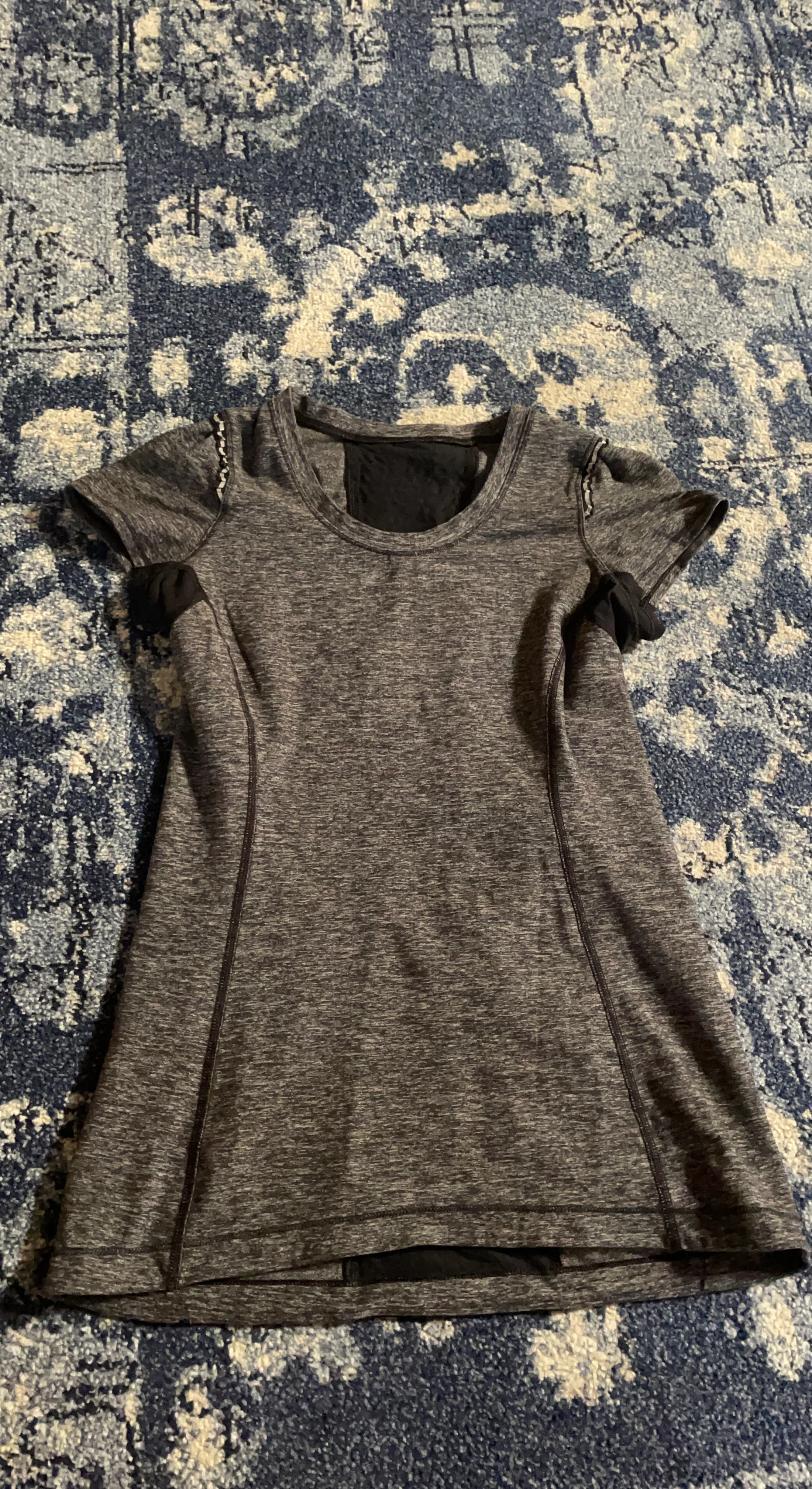 Lululemon Grey Athletic T-Shirt