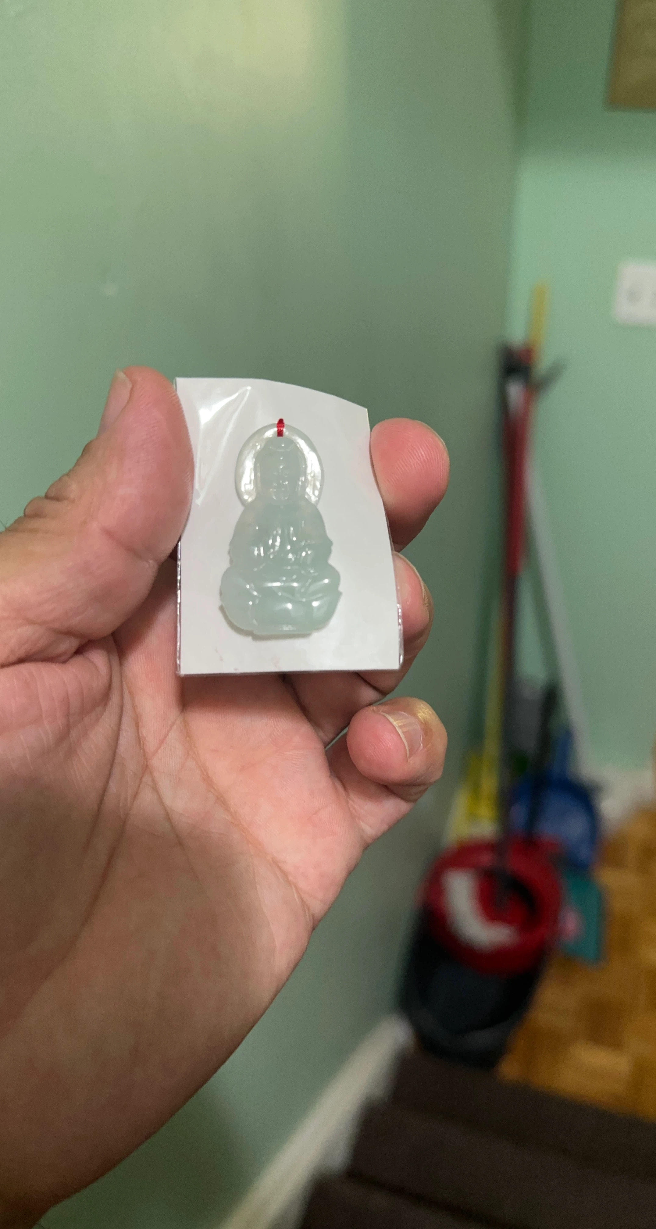 Jade Buddha Pendant