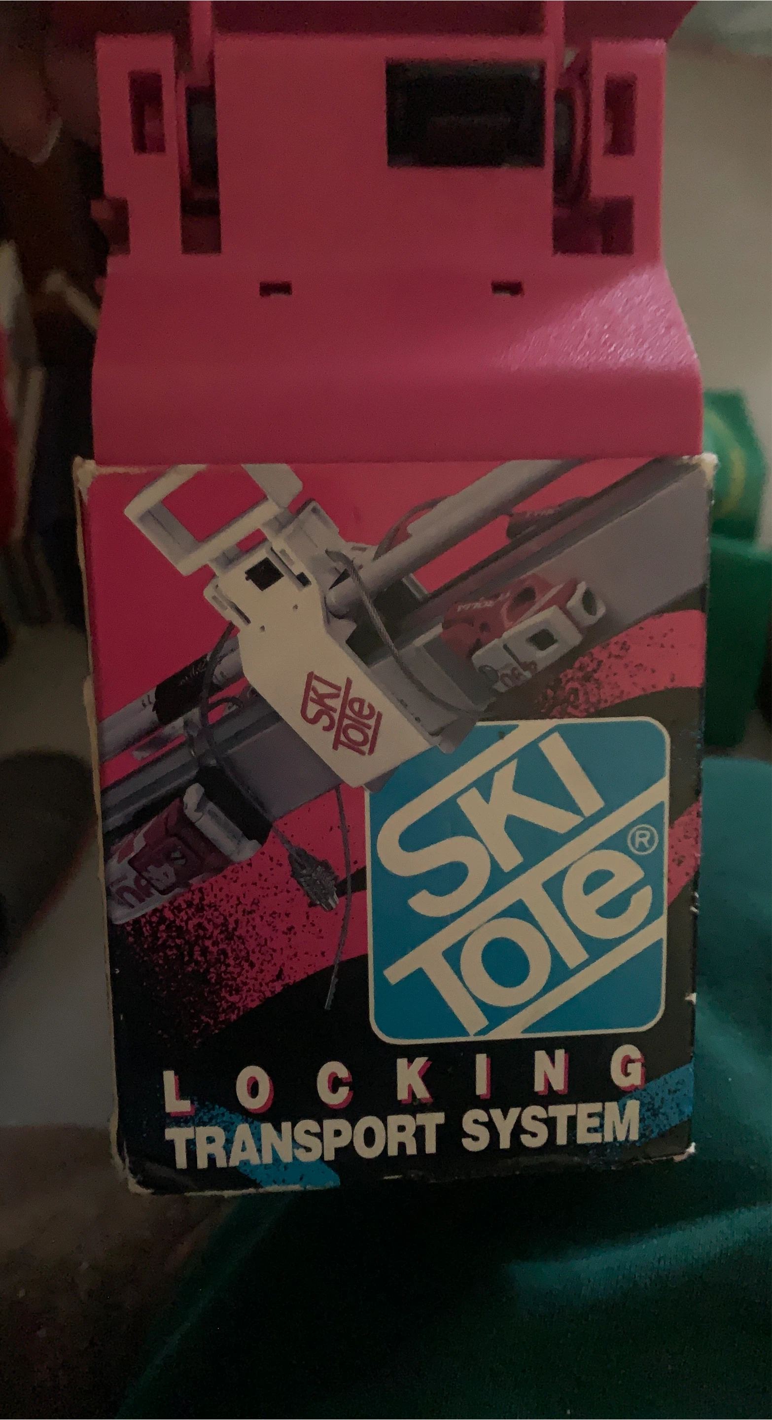 Ski Tote Locking Transport System