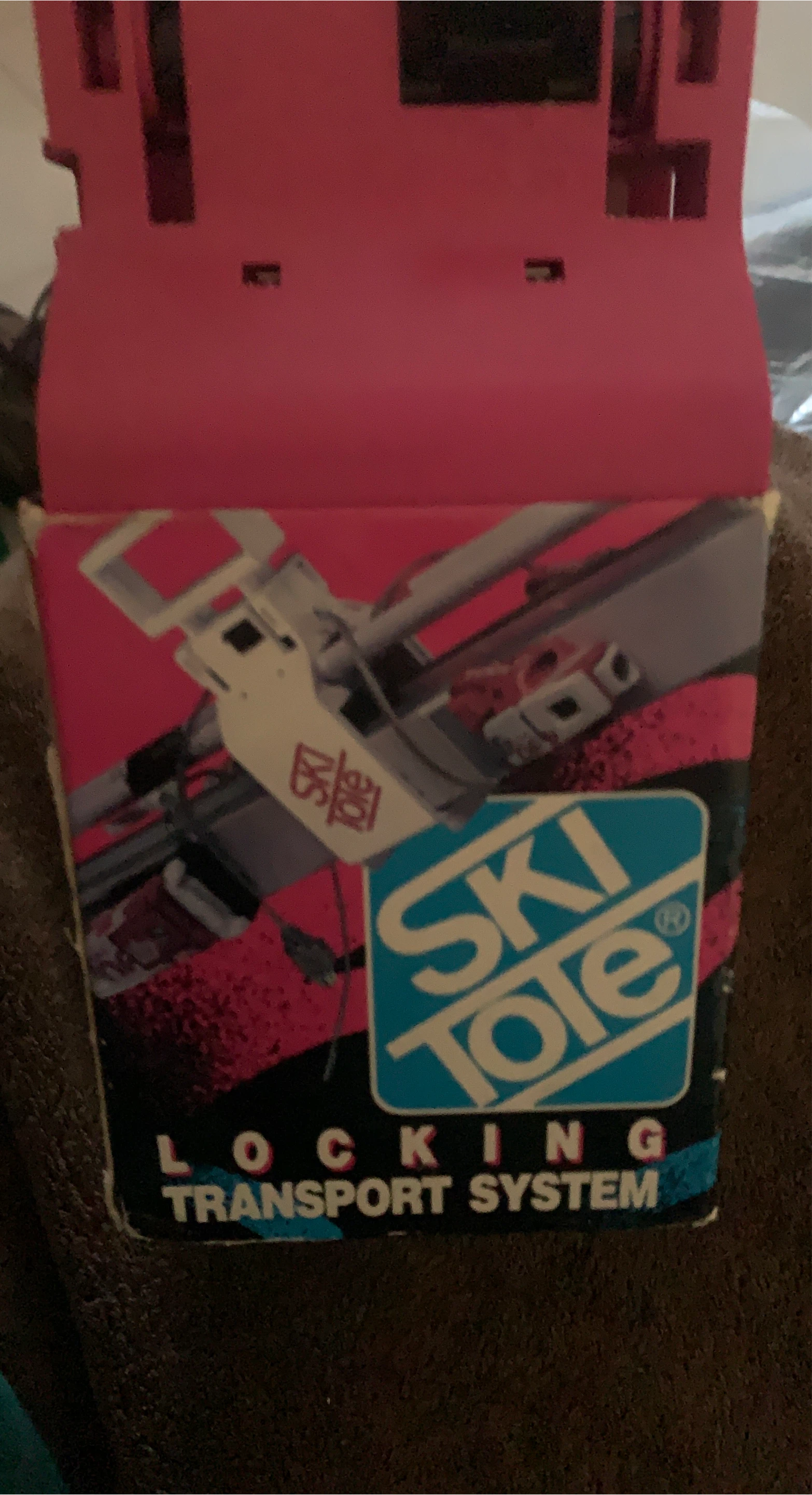 Ski Tote Locking Transport System