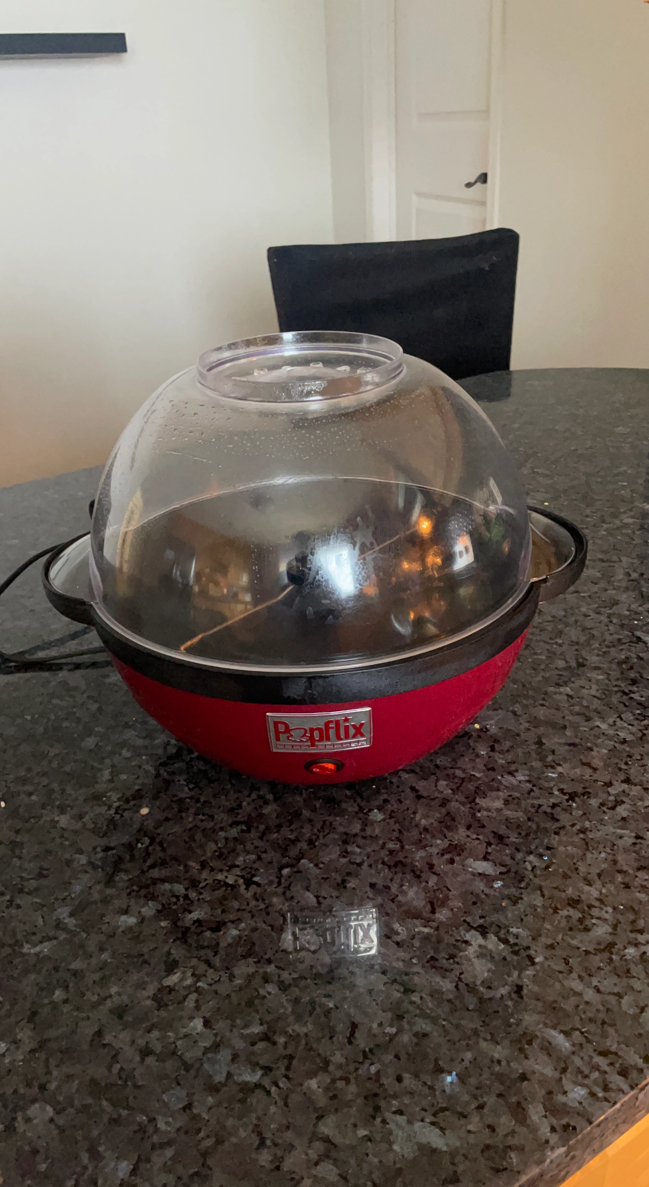 Popflix Red Hot Air Popcorn Maker