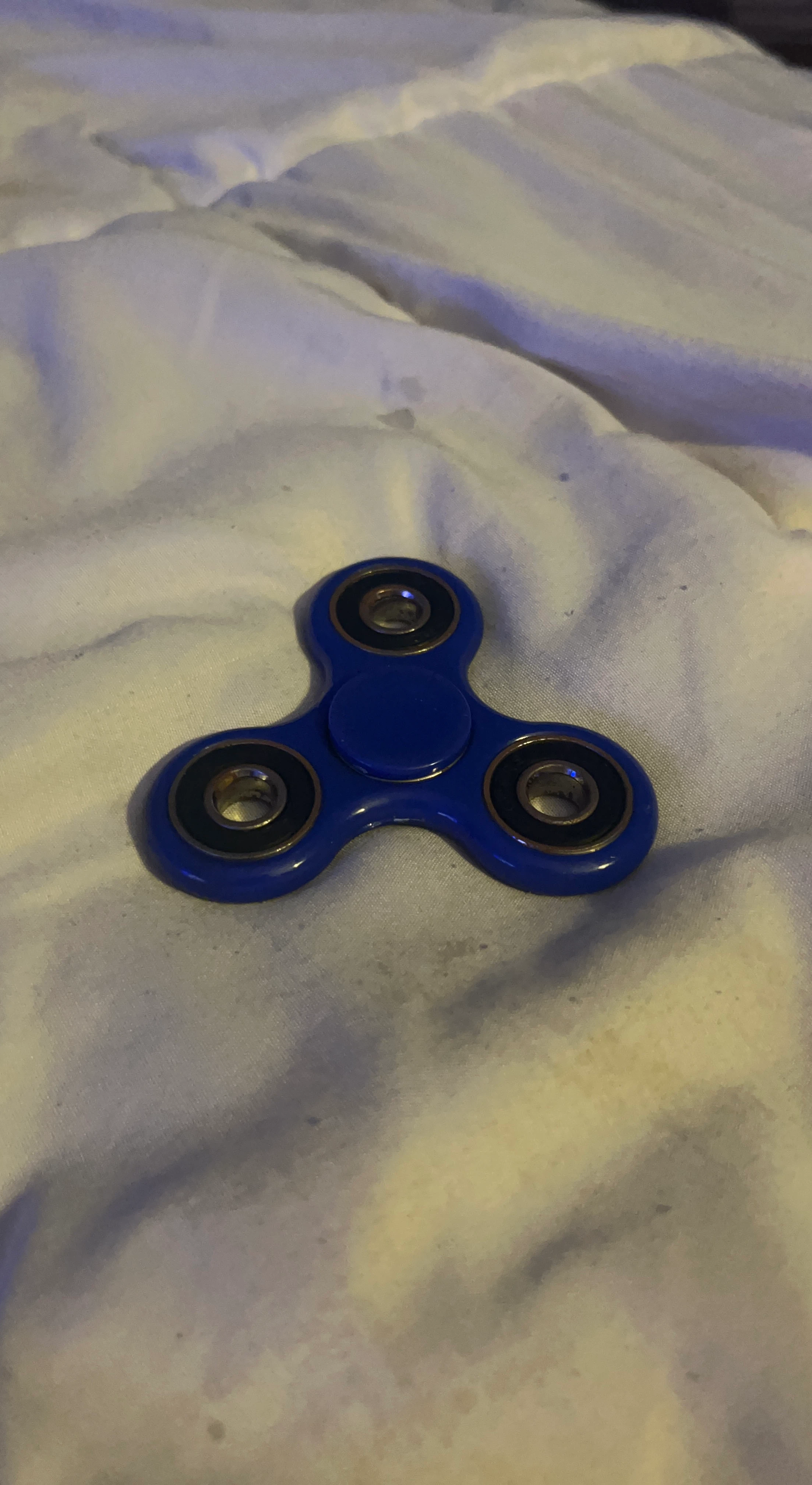 Blue Fidget Spinner