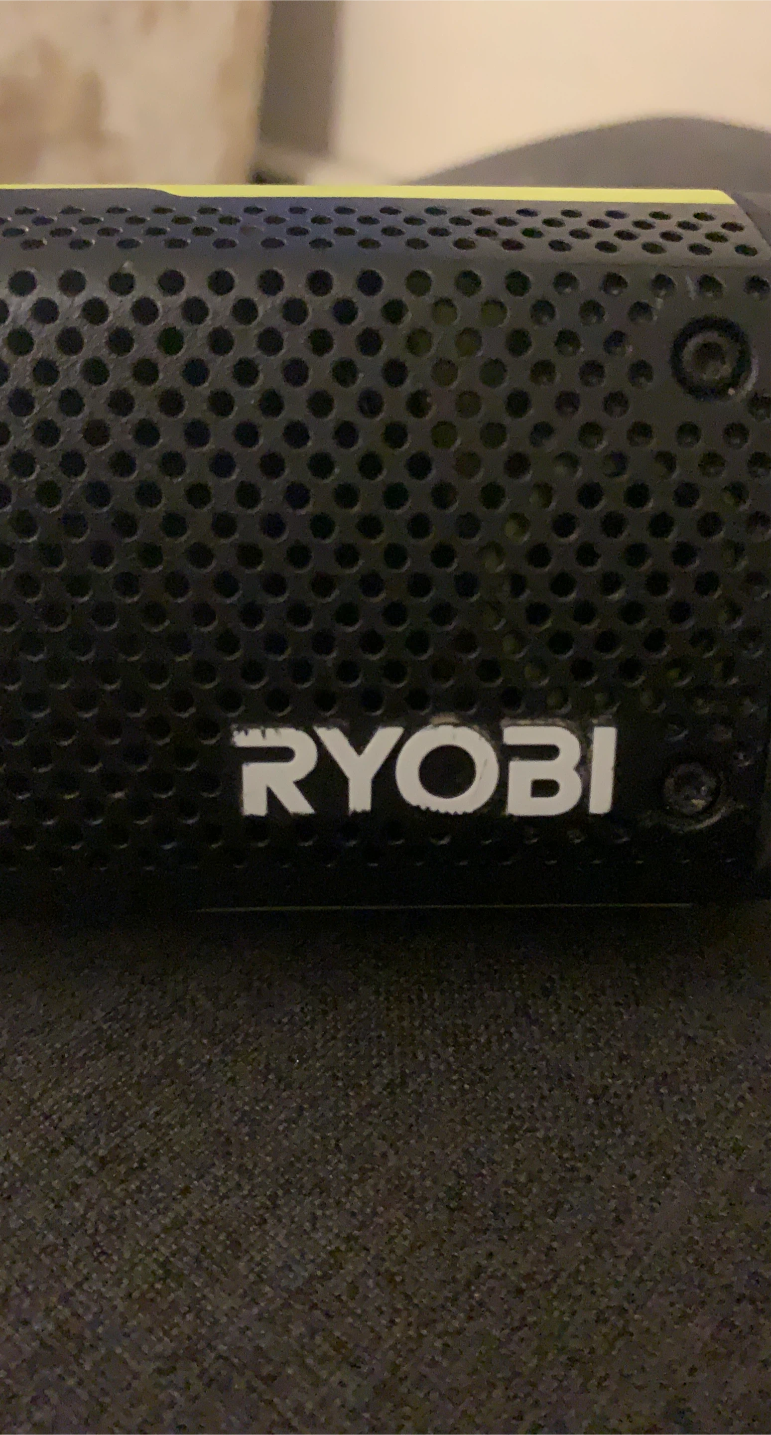 Ryobi Portable Speaker